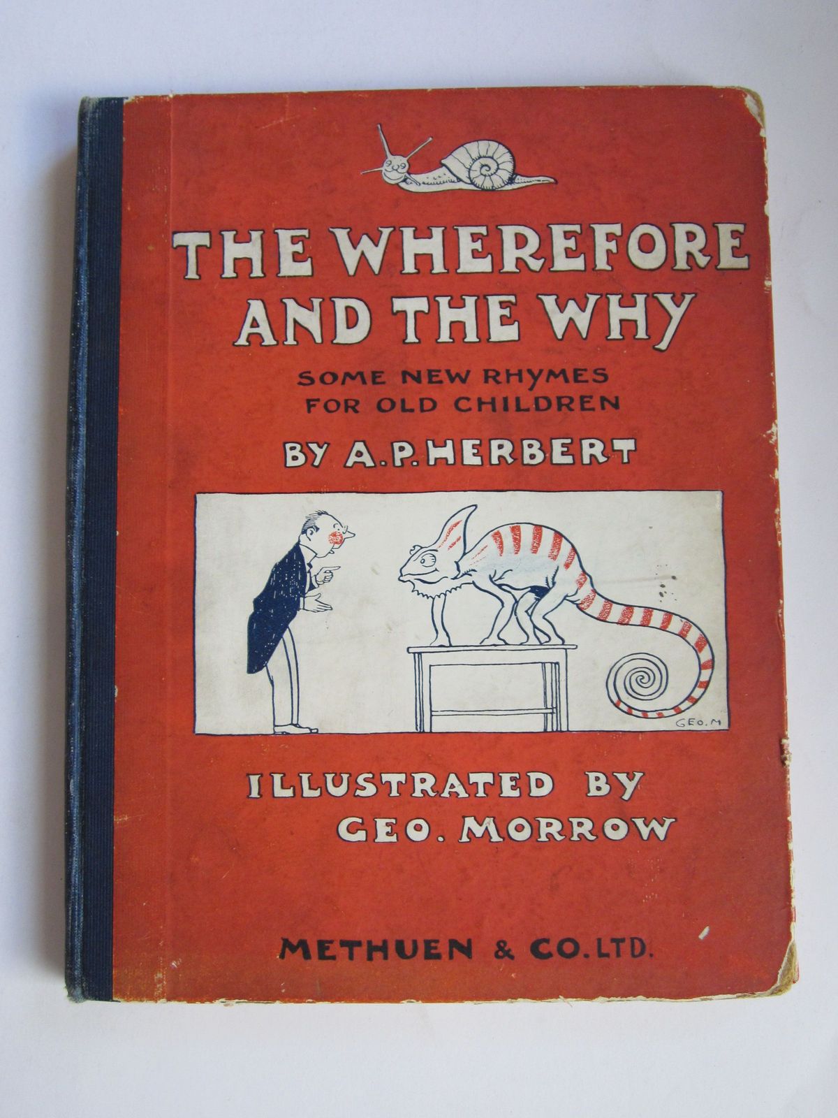Photo of THE WHEREFORE AND THE WHY written by Herbert, A.P. illustrated by Morrow, George published by Methuen &amp; Co. Ltd. (STOCK CODE: 1308800)  for sale by Stella & Rose's Books
