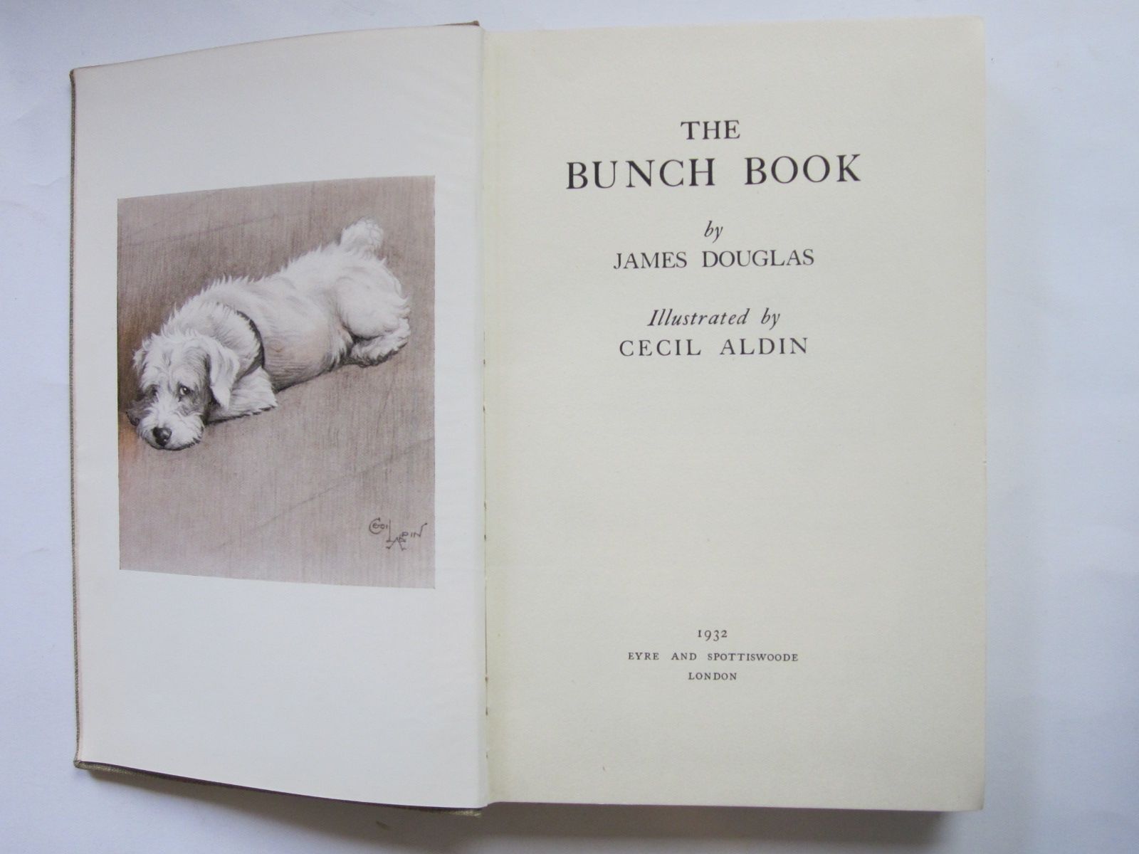 Photo of THE BUNCH BOOK written by Douglas, James illustrated by Aldin, Cecil published by Eyre & Spottiswoode (STOCK CODE: 1309233)  for sale by Stella & Rose's Books