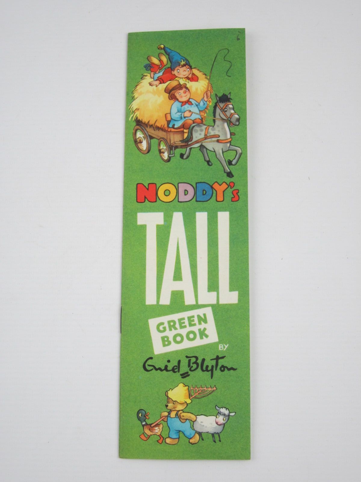 Photo of NODDY'S TALL GREEN BOOK written by Blyton, Enid illustrated by Tyndall, Robert published by Sampson Low, Marston &amp; Co. Ltd. (STOCK CODE: 1310115)  for sale by Stella & Rose's Books