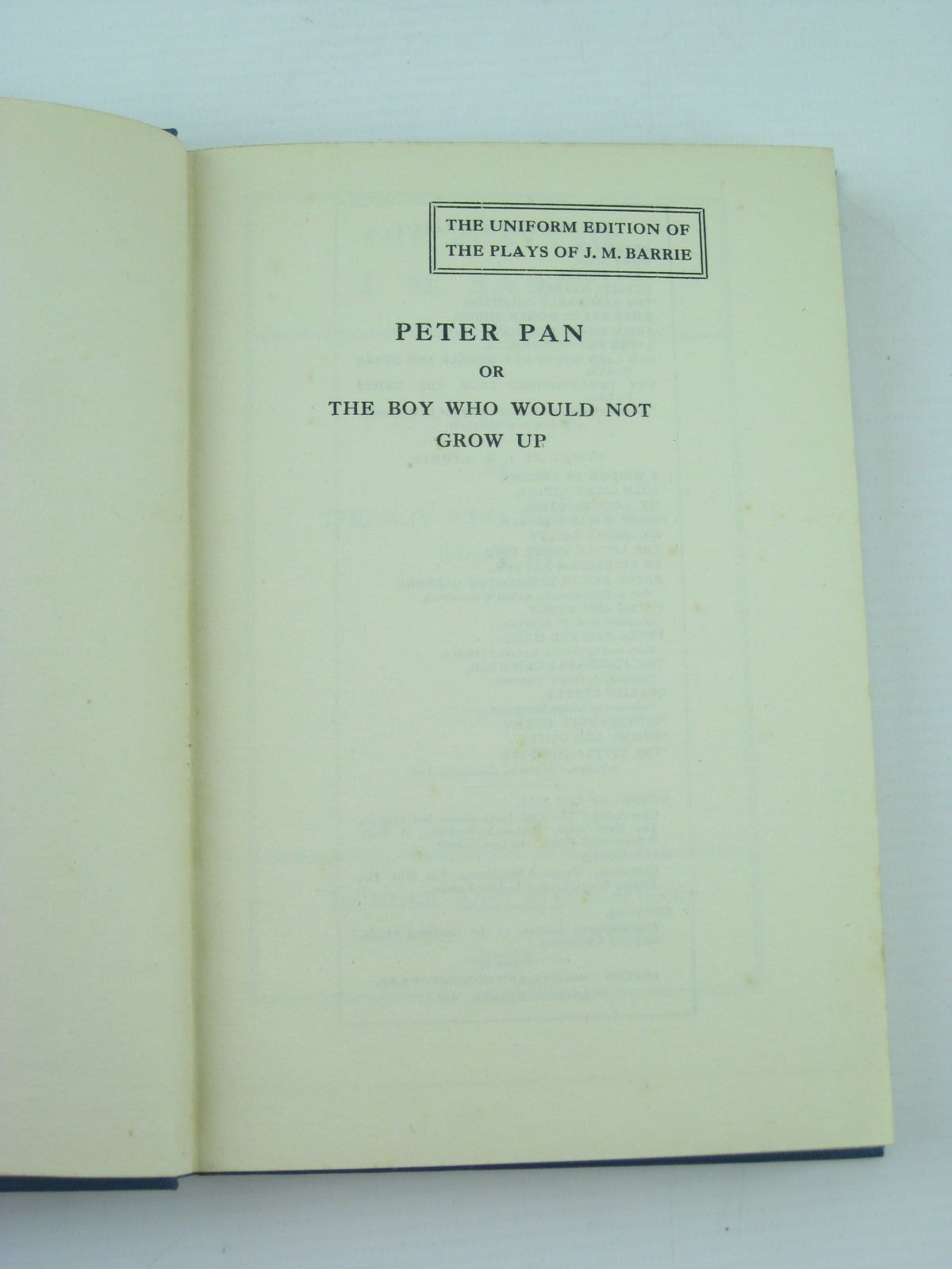 Stella & Rose's Books PETER PAN Written By J.M. Barrie, STOCK CODE