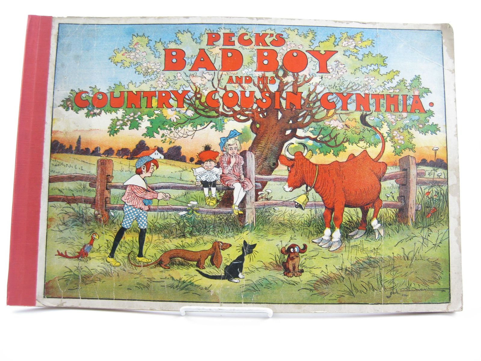 Photo of PECK'S BAD BOY AND HIS COUNTRY COUSIN CYNTHIA written by Peckham, George W. illustrated by McDougall, Walter published by Stanton And Van Vliet Co. (STOCK CODE: 1310981)  for sale by Stella & Rose's Books