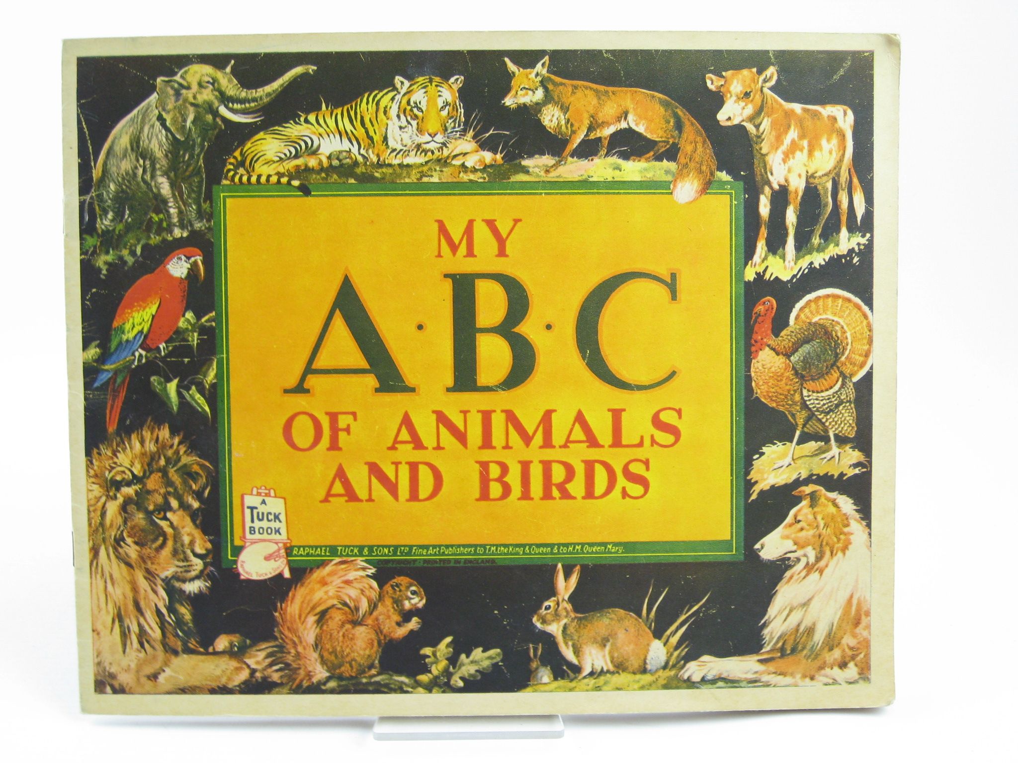 Photo of MY A.B.C. OF ANIMALS AND BIRDS published by Raphael Tuck &amp; Sons Ltd. (STOCK CODE: 1311260)  for sale by Stella & Rose's Books