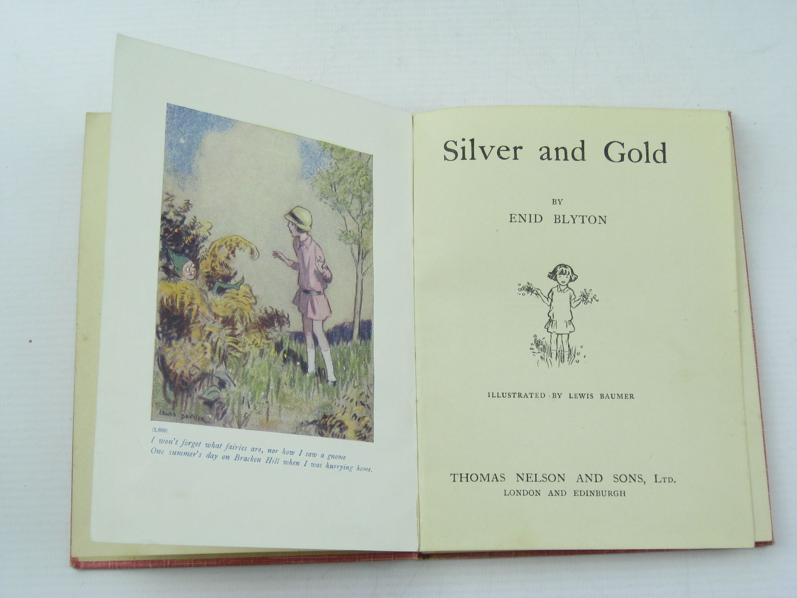 Photo of SILVER AND GOLD written by Blyton, Enid illustrated by Baumer, Lewis published by Thomas Nelson and Sons Ltd. (STOCK CODE: 1311807)  for sale by Stella & Rose's Books