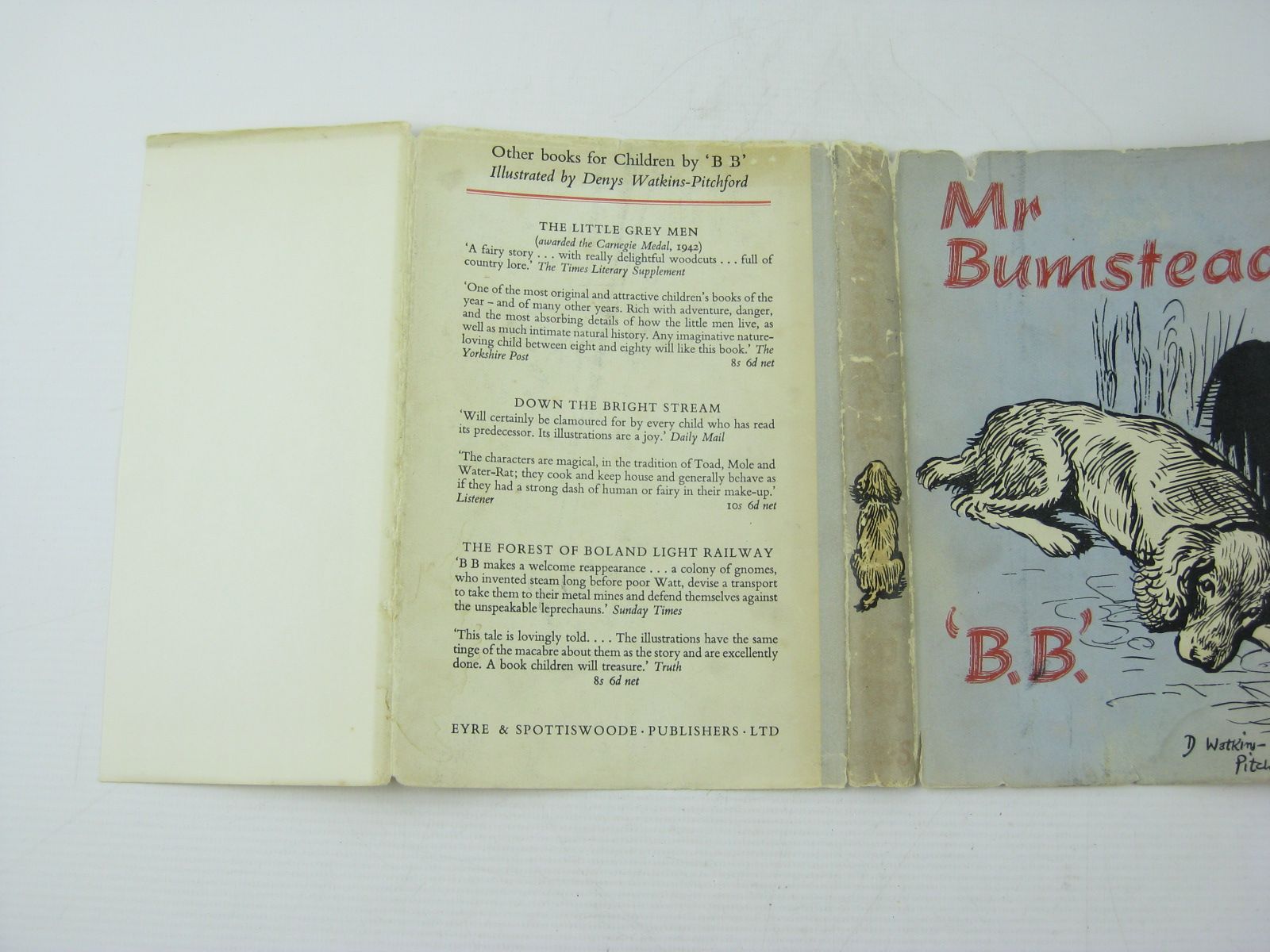 Photo of MR BUMSTEAD written by BB,  illustrated by BB,  published by Eyre & Spottiswoode (STOCK CODE: 1311844)  for sale by Stella & Rose's Books
