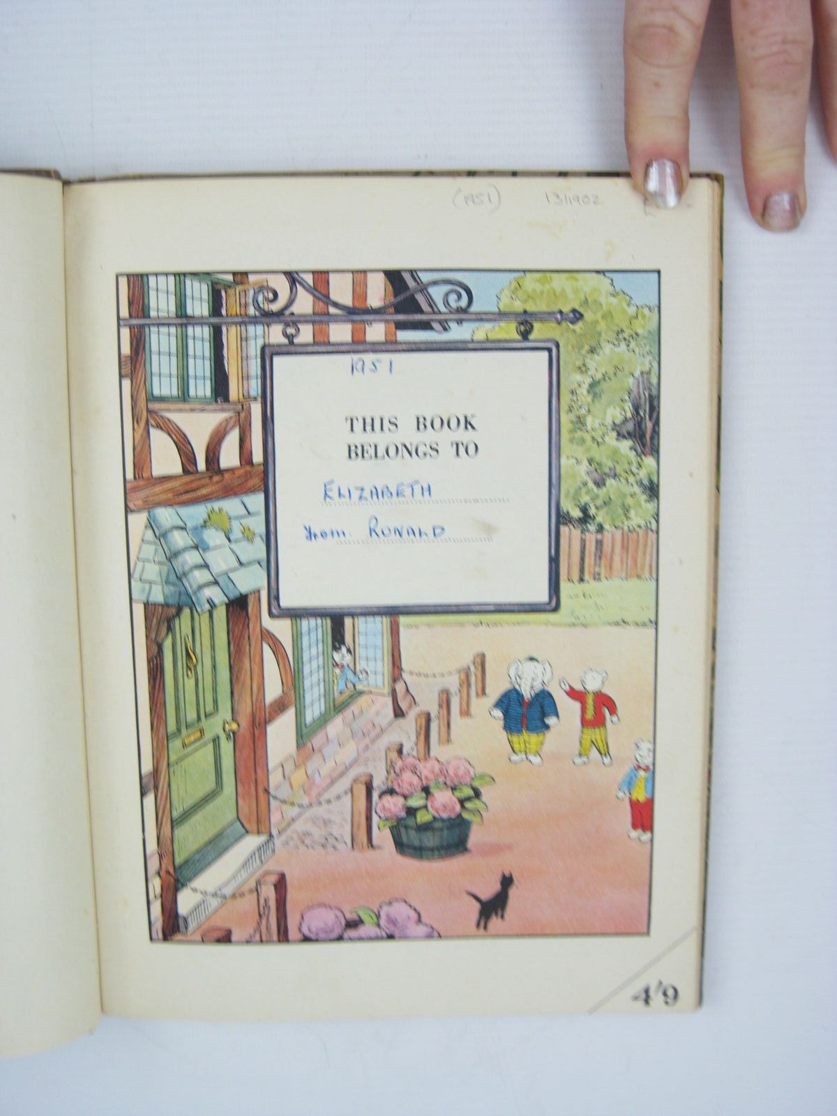 Photo of RUPERT ANNUAL 1951 - THE NEW RUPERT BOOK written by Bestall, Alfred illustrated by Bestall, Alfred published by Daily Express (STOCK CODE: 1311902)  for sale by Stella & Rose's Books