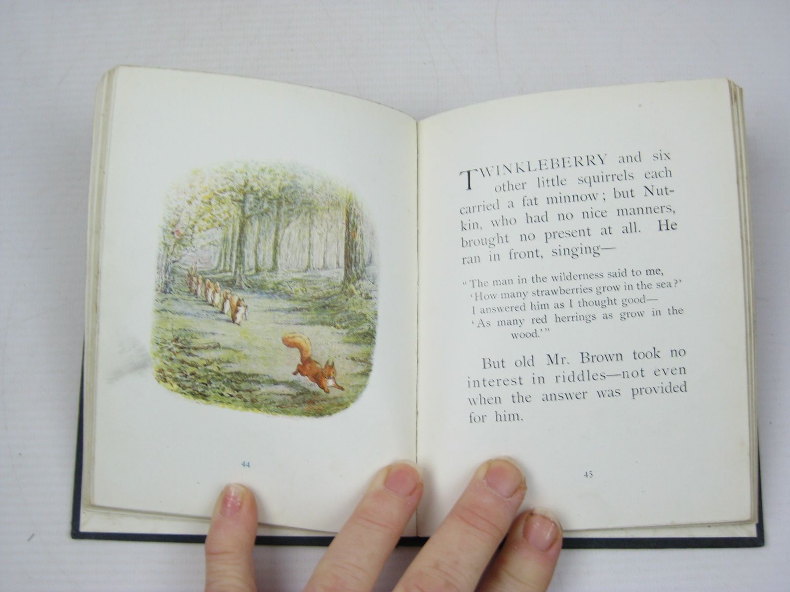 Photo of THE TALE OF SQUIRREL NUTKIN written by Potter, Beatrix illustrated by Potter, Beatrix published by Frederick Warne & Co. (STOCK CODE: 1312249)  for sale by Stella & Rose's Books