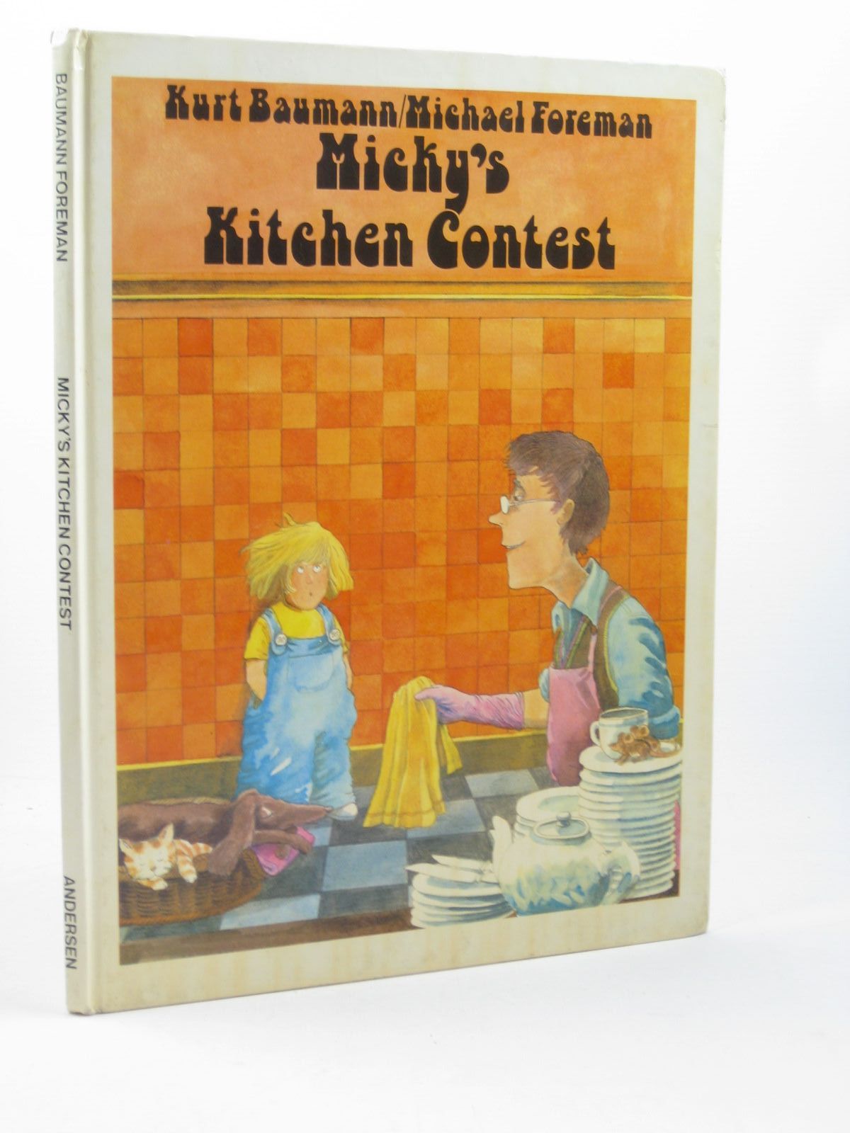 Photo of MICKY'S KITCHEN CONTEST written by Baumann, Kurt Bell, Anthea illustrated by Foreman, Michael published by Andersen Press (STOCK CODE: 1312503)  for sale by Stella & Rose's Books