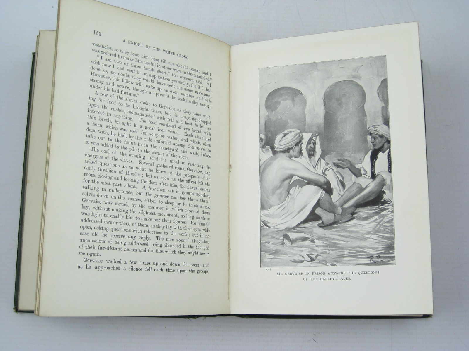 Photo of A KNIGHT OF THE WHITE CROSS written by Henty, G.A. illustrated by Peacock, Ralph published by Blackie & Son Ltd. (STOCK CODE: 1312968)  for sale by Stella & Rose's Books
