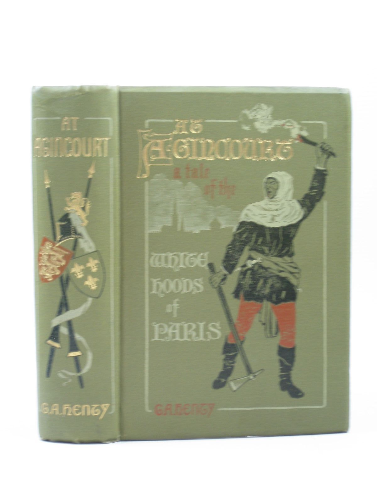 Photo of AT AGINCOURT written by Henty, G.A. illustrated by Paget, Wal published by Blackie &amp; Son Ltd. (STOCK CODE: 1312973)  for sale by Stella & Rose's Books