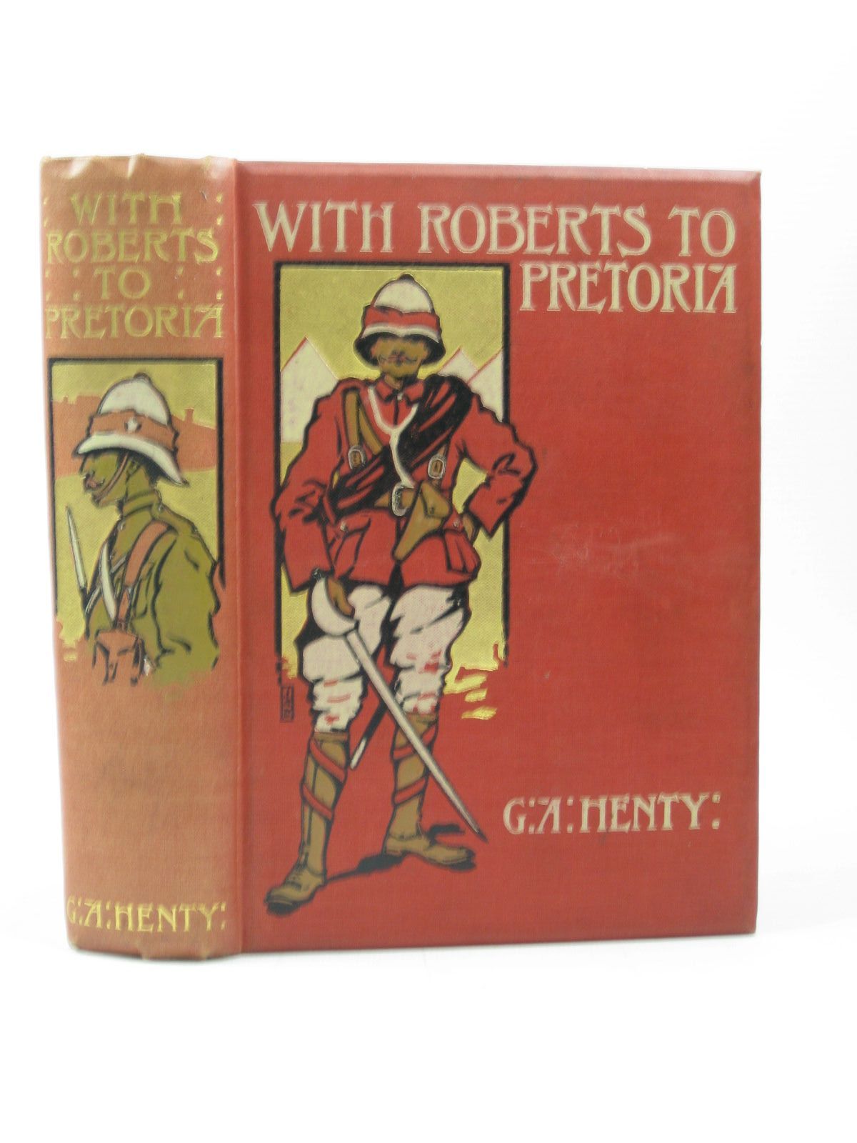Photo of WITH ROBERTS TO PRETORIA written by Henty, G.A. illustrated by Rainey, William published by Blackie & Son Ltd. (STOCK CODE: 1312974)  for sale by Stella & Rose's Books