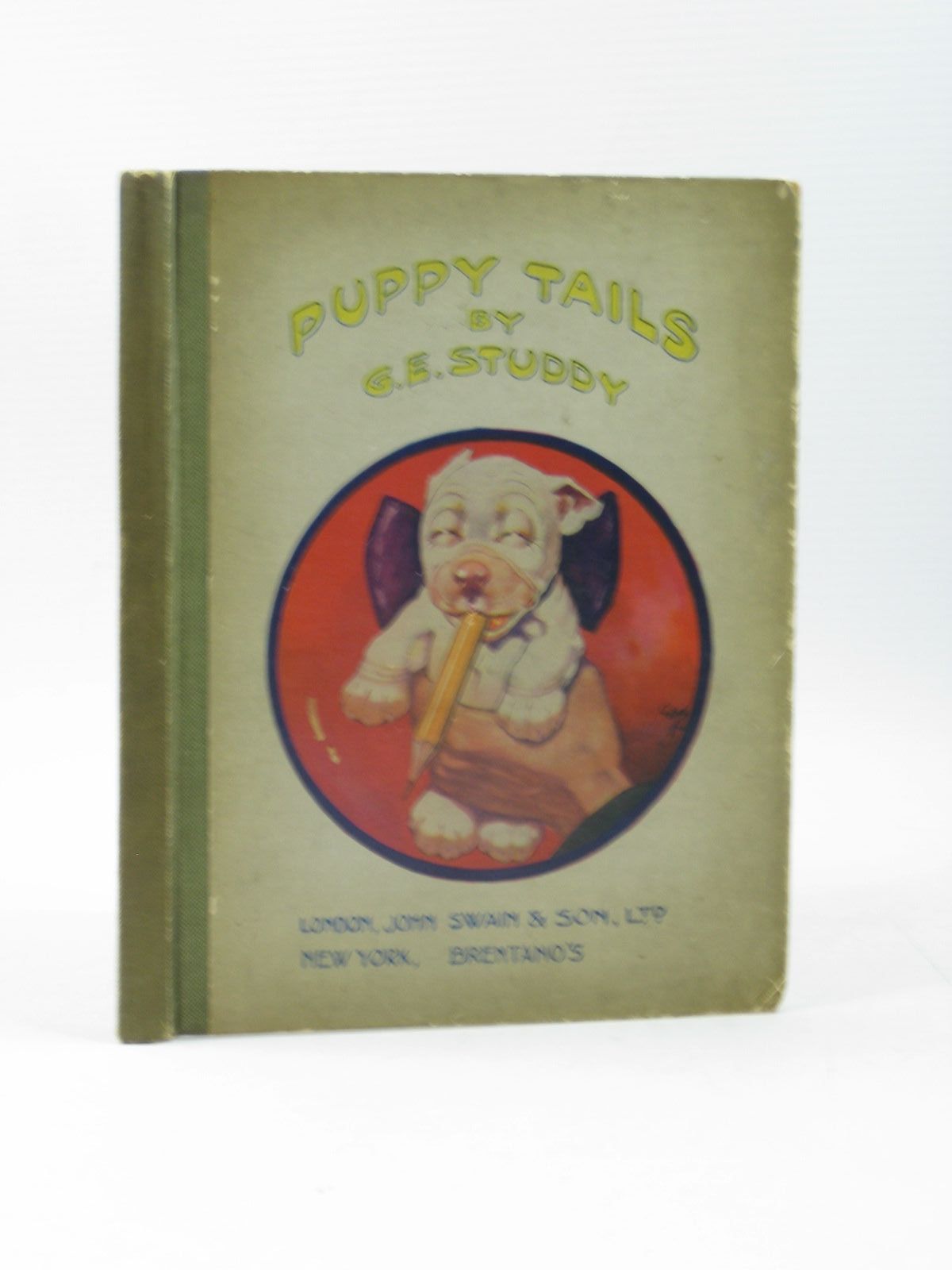 Photo of PUPPY TAILS written by Jellicoe, George illustrated by Studdy, G.E. published by John Swain &amp; Son Limited, Brentano's (STOCK CODE: 1313203)  for sale by Stella & Rose's Books