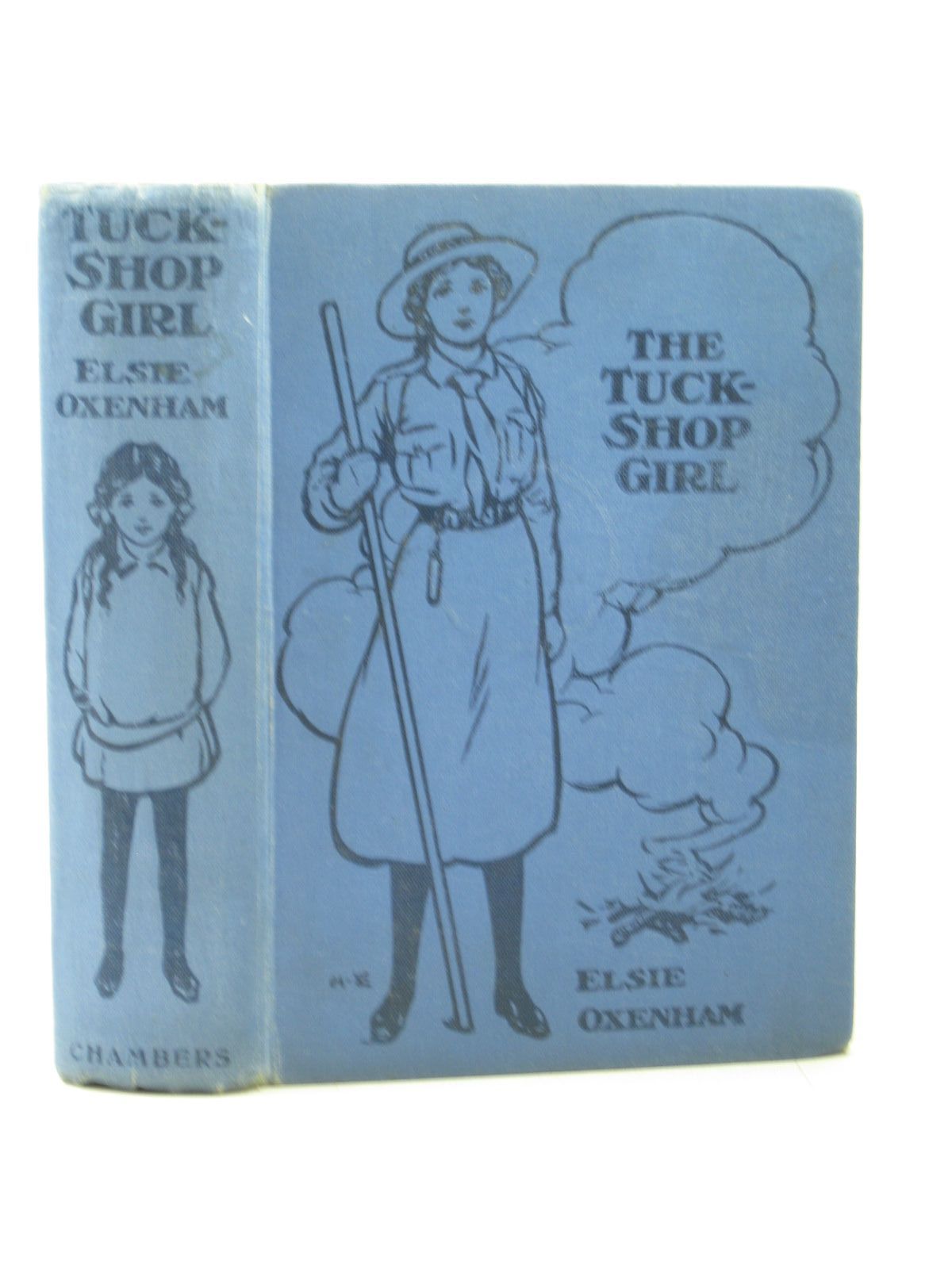 Photo of THE TUCK-SHOP GIRL written by Oxenham, Elsie J. illustrated by Earnshaw, Harold C. published by W. & R. Chambers Limited (STOCK CODE: 1313344)  for sale by Stella & Rose's Books