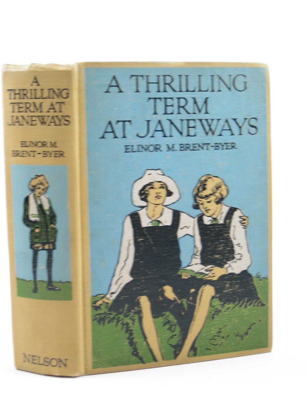 Photo of A THRILLING TERM AT JANEWAYS written by Brent-Dyer, Elinor M. illustrated by Anderson, Florence Mary published by T. Nelson &amp; Sons Ltd. (STOCK CODE: 1314001)  for sale by Stella & Rose's Books