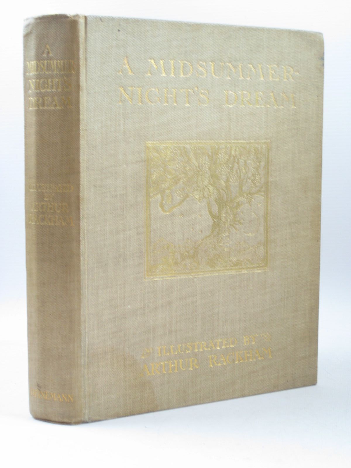 Photo of A MIDSUMMER NIGHT'S DREAM written by Shakespeare, William illustrated by Rackham, Arthur published by William Heinemann (STOCK CODE: 1314309)  for sale by Stella & Rose's Books