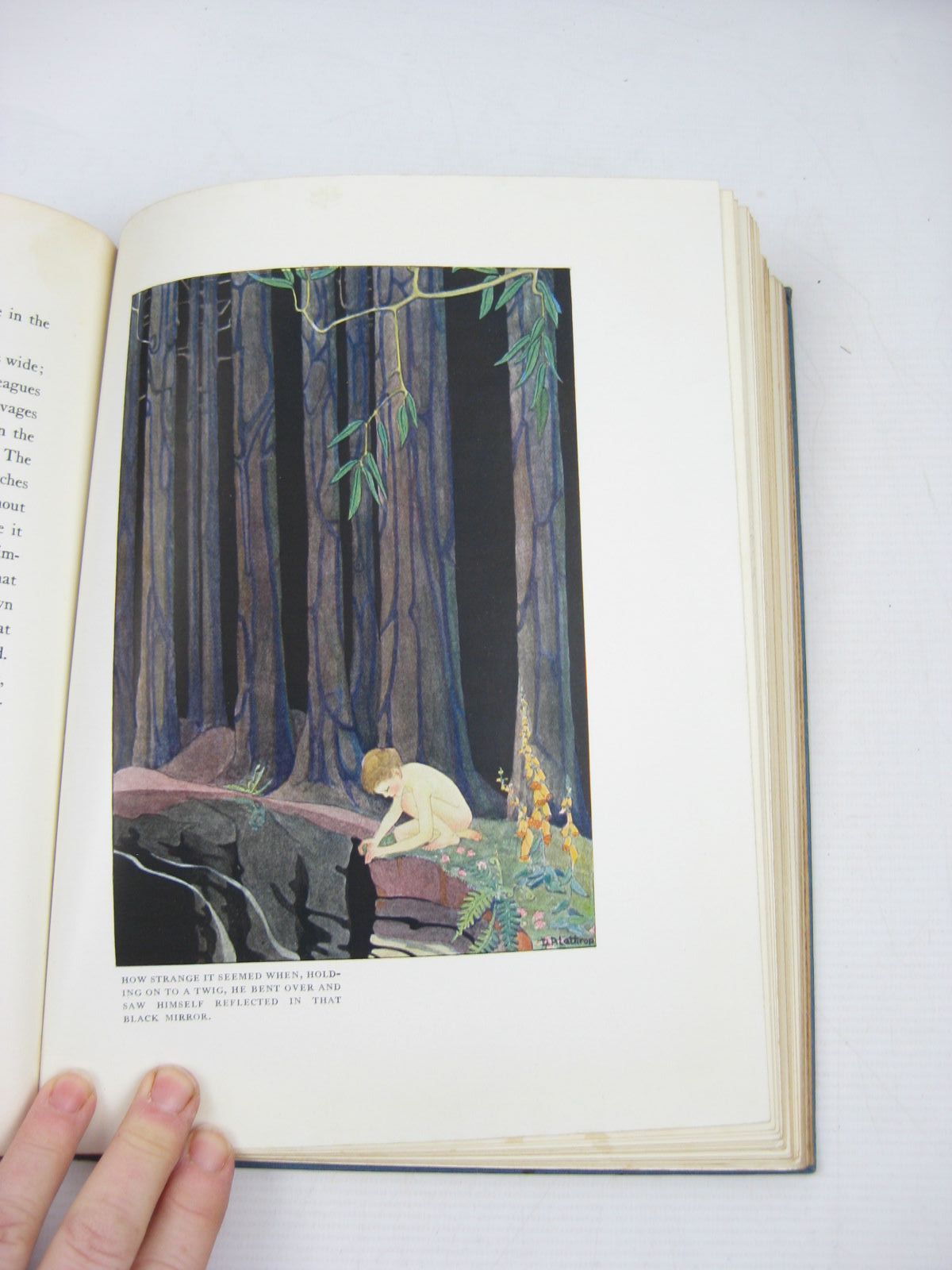 Photo of A LITTLE BOY LOST written by Hudson, W.H. illustrated by Lathrop, Dorothy P. published by Duckworth & Co. (STOCK CODE: 1314511)  for sale by Stella & Rose's Books