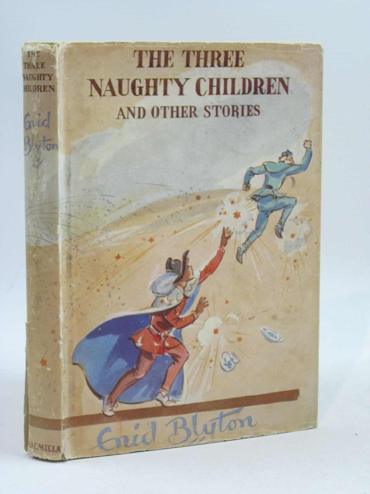 Photo of THE THREE NAUGHTY CHILDREN written by Blyton, Enid illustrated by Soper, Eileen published by Macmillan &amp; Co. Ltd. (STOCK CODE: 1314610)  for sale by Stella & Rose's Books