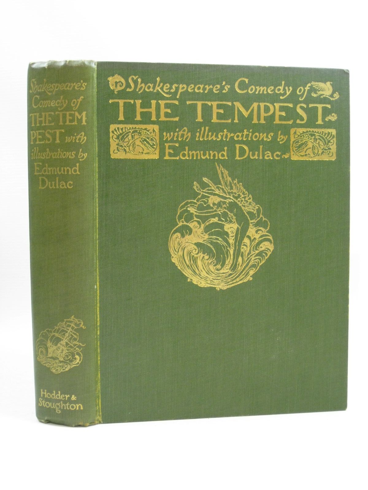 Photo of SHAKESPEARE'S COMEDY OF THE TEMPEST written by Shakespeare, William illustrated by Dulac, Edmund published by Hodder &amp; Stoughton (STOCK CODE: 1314678)  for sale by Stella & Rose's Books