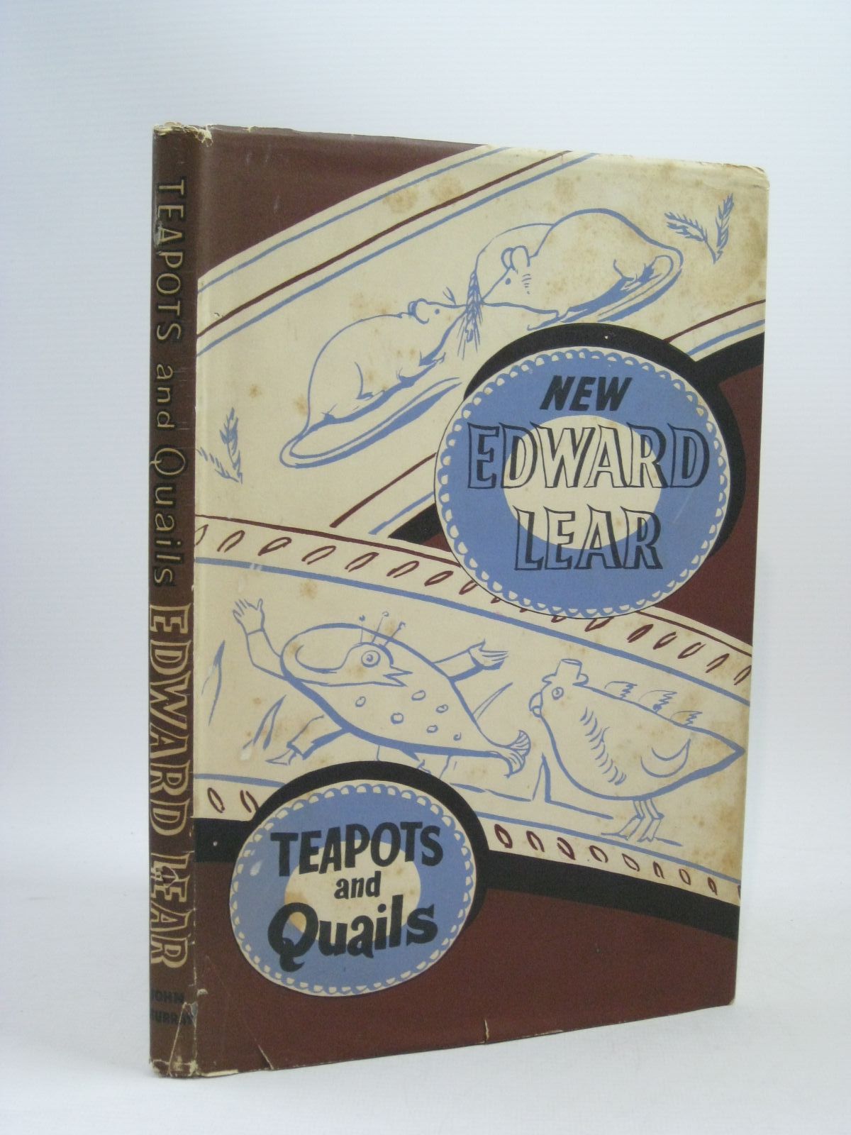Photo of TEAPOTS AND QUAILS AND OTHER NEW NONSENSES written by Lear, Edward illustrated by Lear, Edward published by John Murray (STOCK CODE: 1314793)  for sale by Stella & Rose's Books