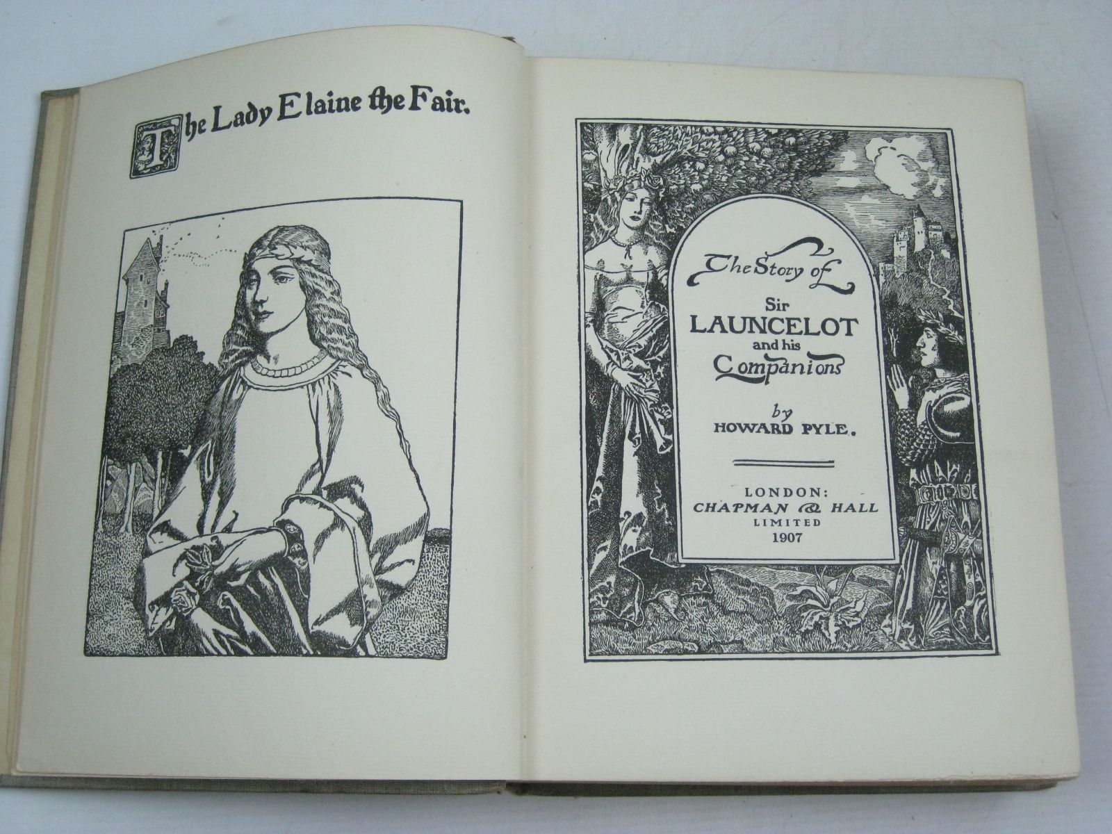 Photo of THE STORY OF SIR LANCELOT AND HIS COMPANIONS written by Pyle, Howard illustrated by Pyle, Howard published by Chapman & Hall Ltd (STOCK CODE: 1314826)  for sale by Stella & Rose's Books