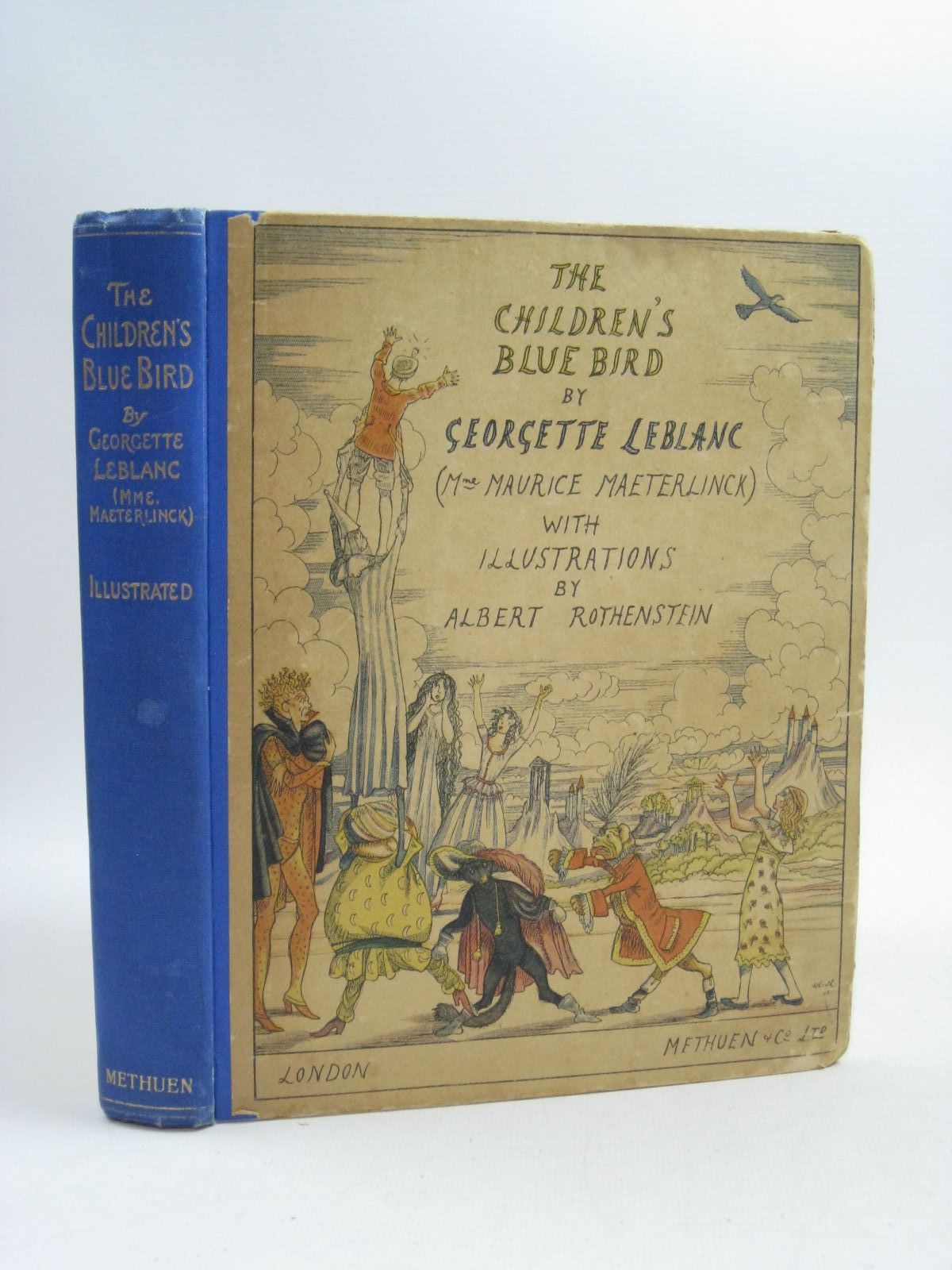 Photo of THE CHILDREN'S BLUE BIRD written by Leblanc, Georgette illustrated by Rothenstein, Albert published by Methuen &amp; Co. Ltd. (STOCK CODE: 1314890)  for sale by Stella & Rose's Books