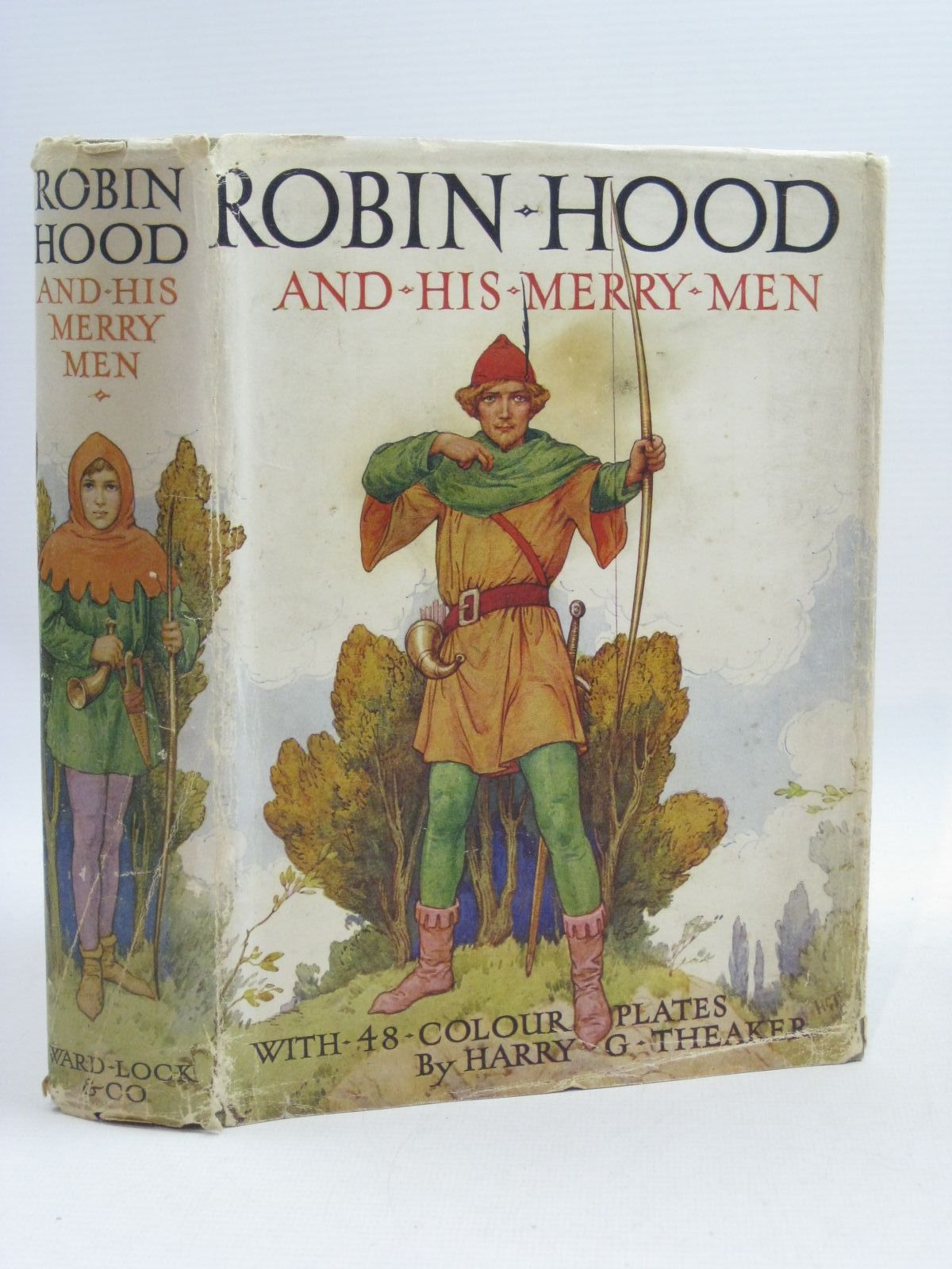 Photo of ROBIN HOOD AND HIS MERRY MEN written by Vivian, E. Charles illustrated by Theaker, Harry published by Ward Lock &amp; Co Ltd. (STOCK CODE: 1314949)  for sale by Stella & Rose's Books