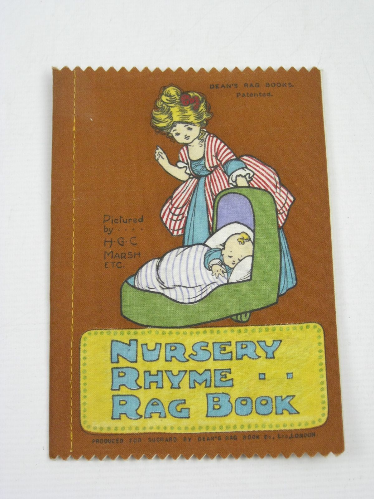 Photo of NURSERY RHYME RAG BOOK illustrated by Marsh, H.G.C. Taylor, Gertrude E. et al., published by Dean's Rag Book Co. Ltd. (STOCK CODE: 1315078)  for sale by Stella & Rose's Books