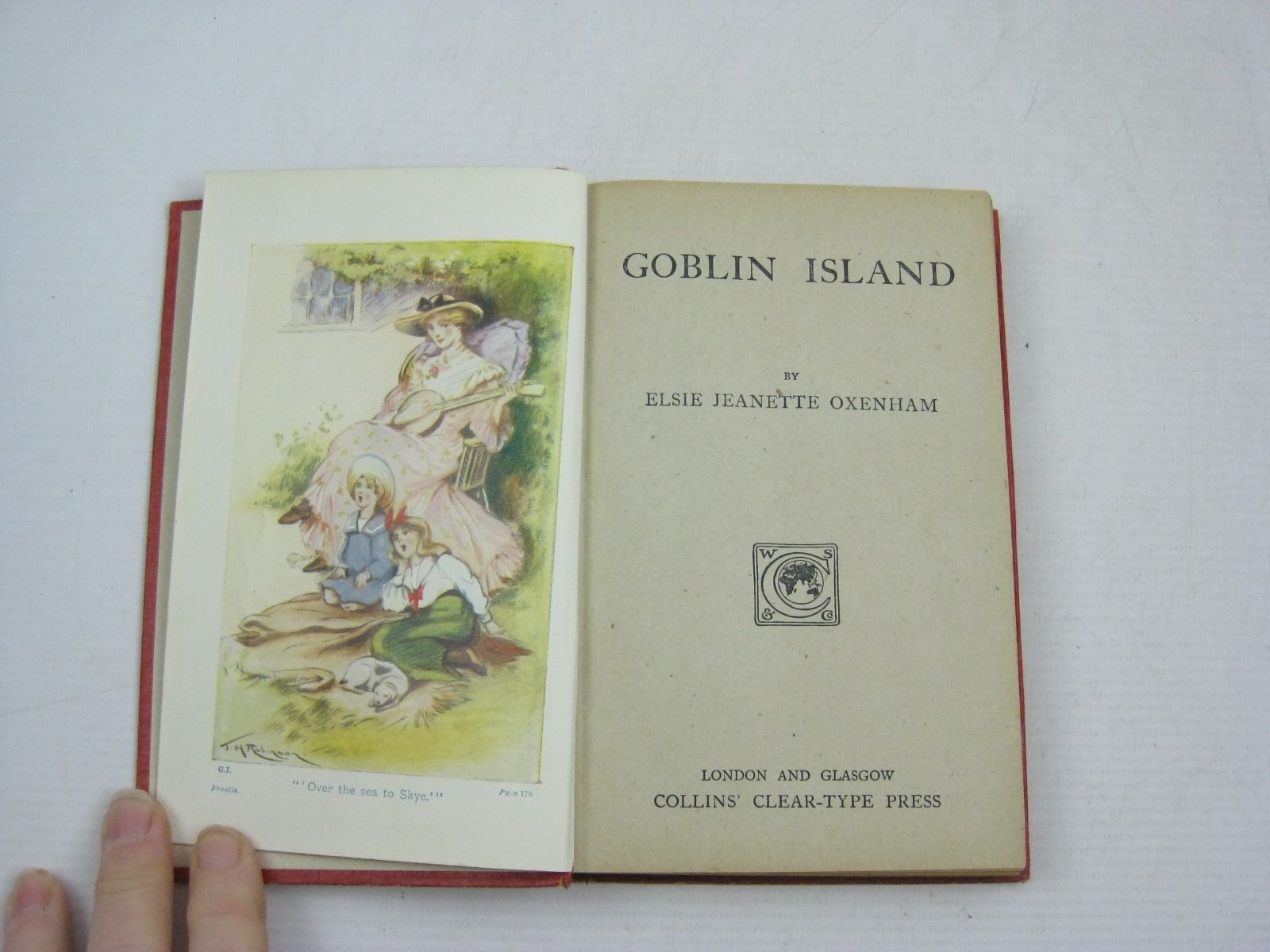 Photo of GOBLIN ISLAND written by Oxenham, Elsie J. illustrated by Robinson, T.H. published by Collins Clear-Type Press (STOCK CODE: 1315127)  for sale by Stella & Rose's Books