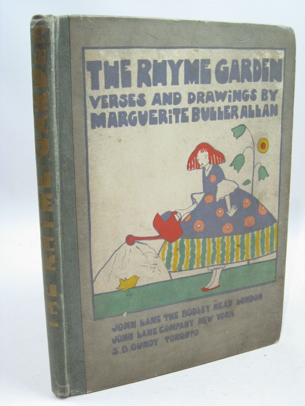 Photo of THE RHYME GARDEN written by Allan, Marguerite Buller illustrated by Allan, Marguerite Buller published by John Lane The Bodley Head (STOCK CODE: 1315566)  for sale by Stella & Rose's Books