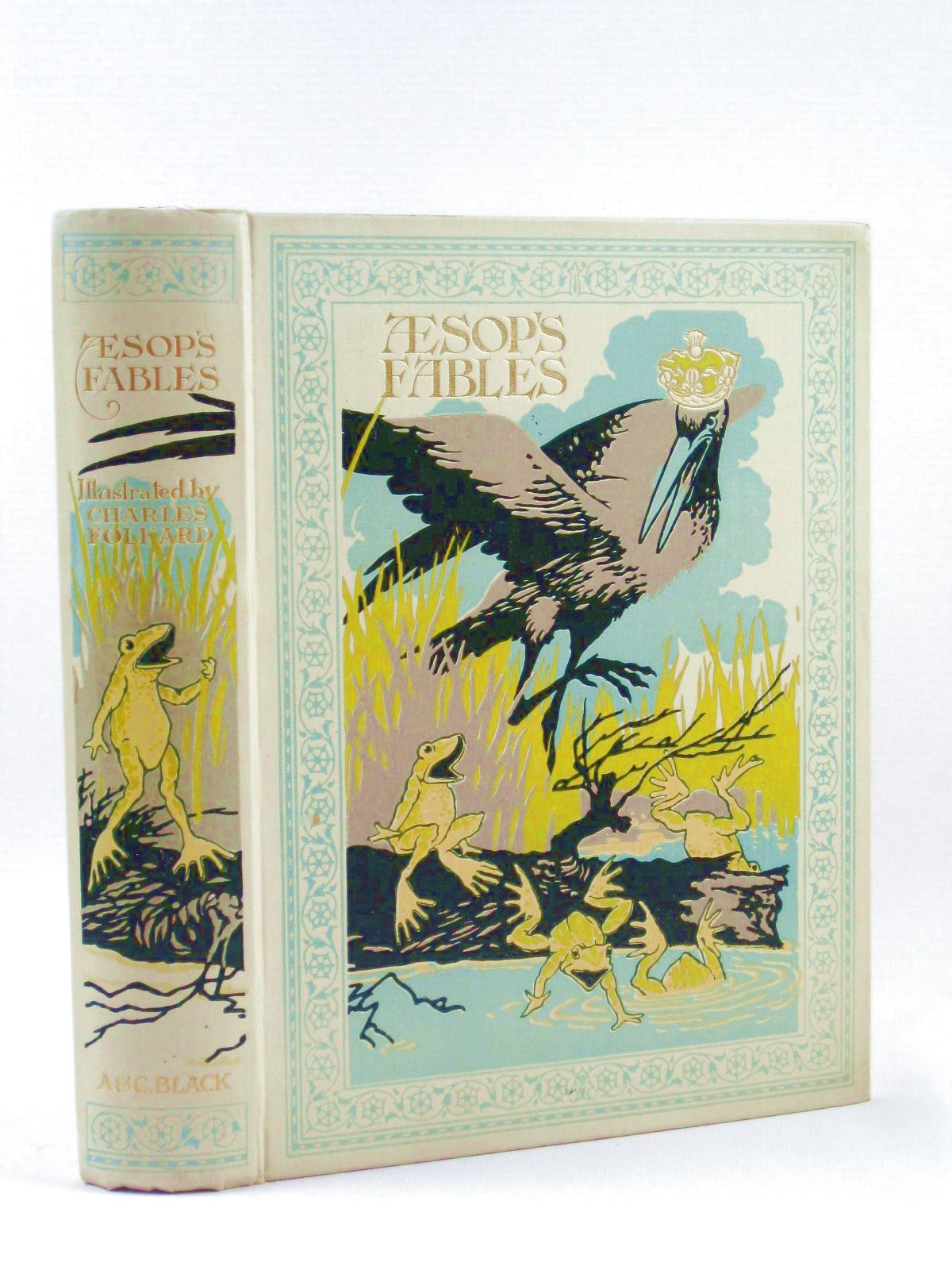 Photo of AESOP'S FABLES written by Aesop, illustrated by Folkard, Charles published by Adam & Charles Black (STOCK CODE: 1315584)  for sale by Stella & Rose's Books