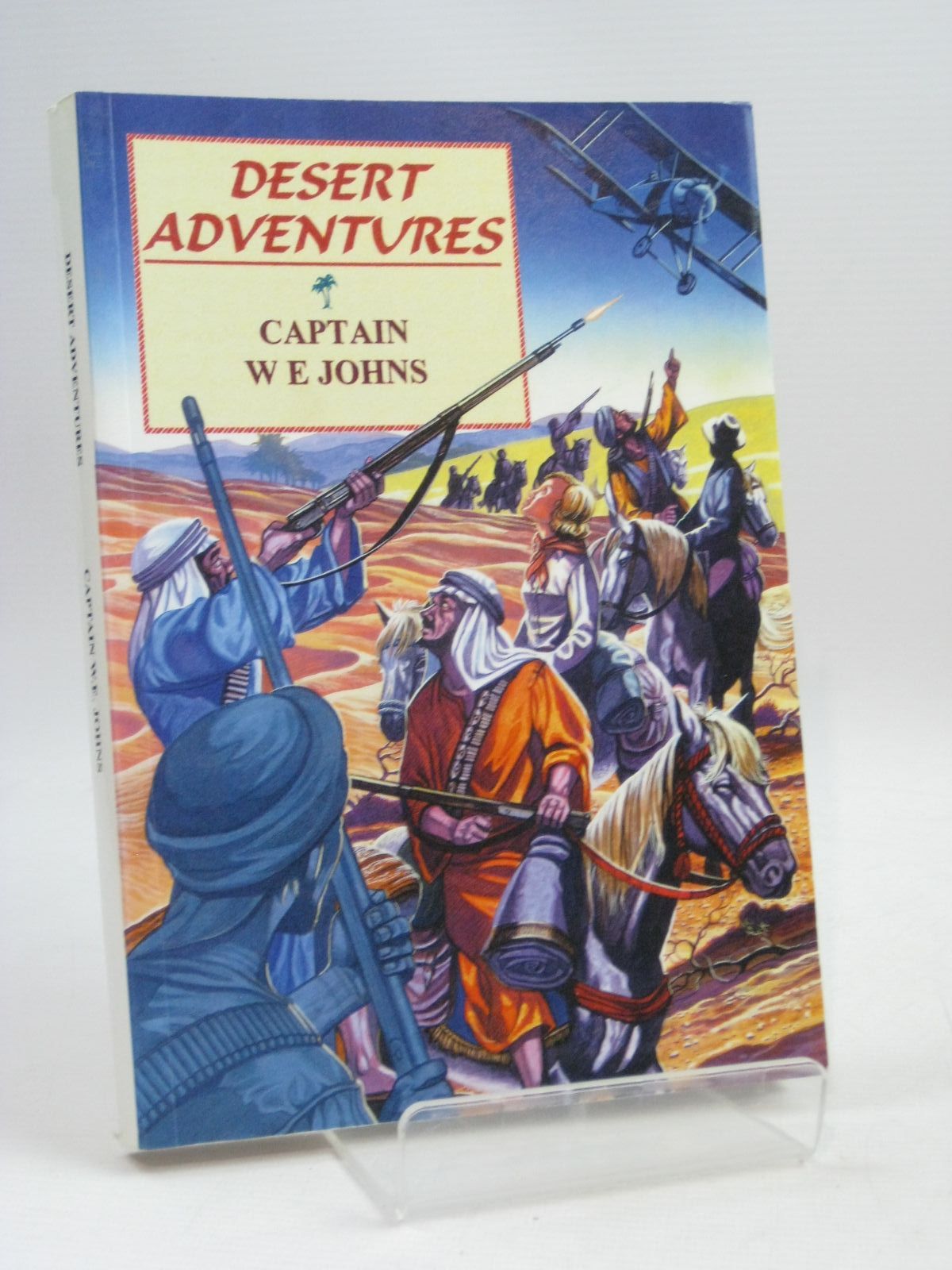 Photo of DESERT ADVENTURES written by Johns, W.E. illustrated by Skilleter, Andrew published by Norman Wright (STOCK CODE: 1315603)  for sale by Stella & Rose's Books