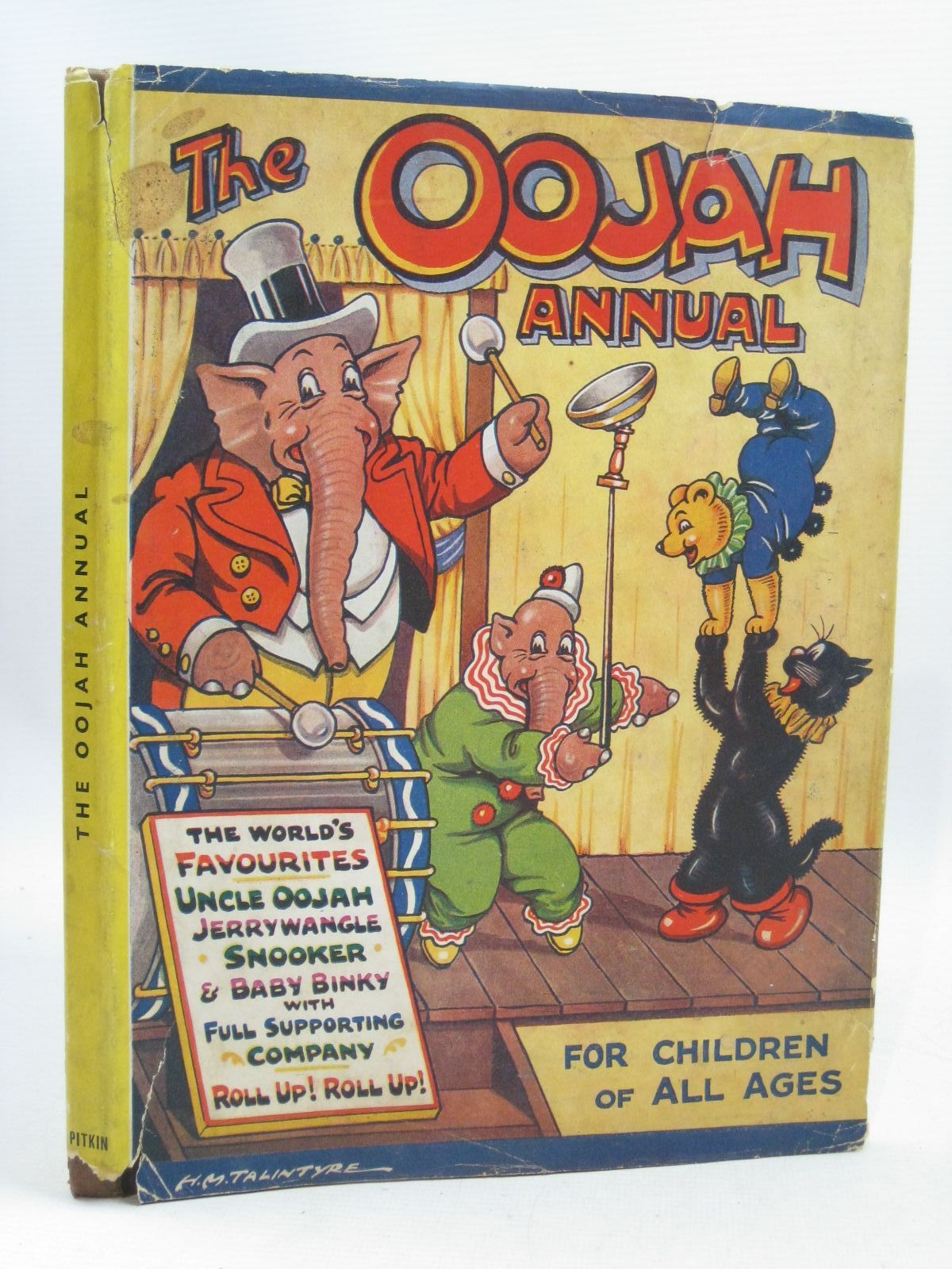 Photo of THE OOJAH ANNUAL written by Lancaster, Flo. illustrated by Talintyre, H.M. published by H.A. and W.L. Pitkin Ltd. (STOCK CODE: 1315692)  for sale by Stella & Rose's Books