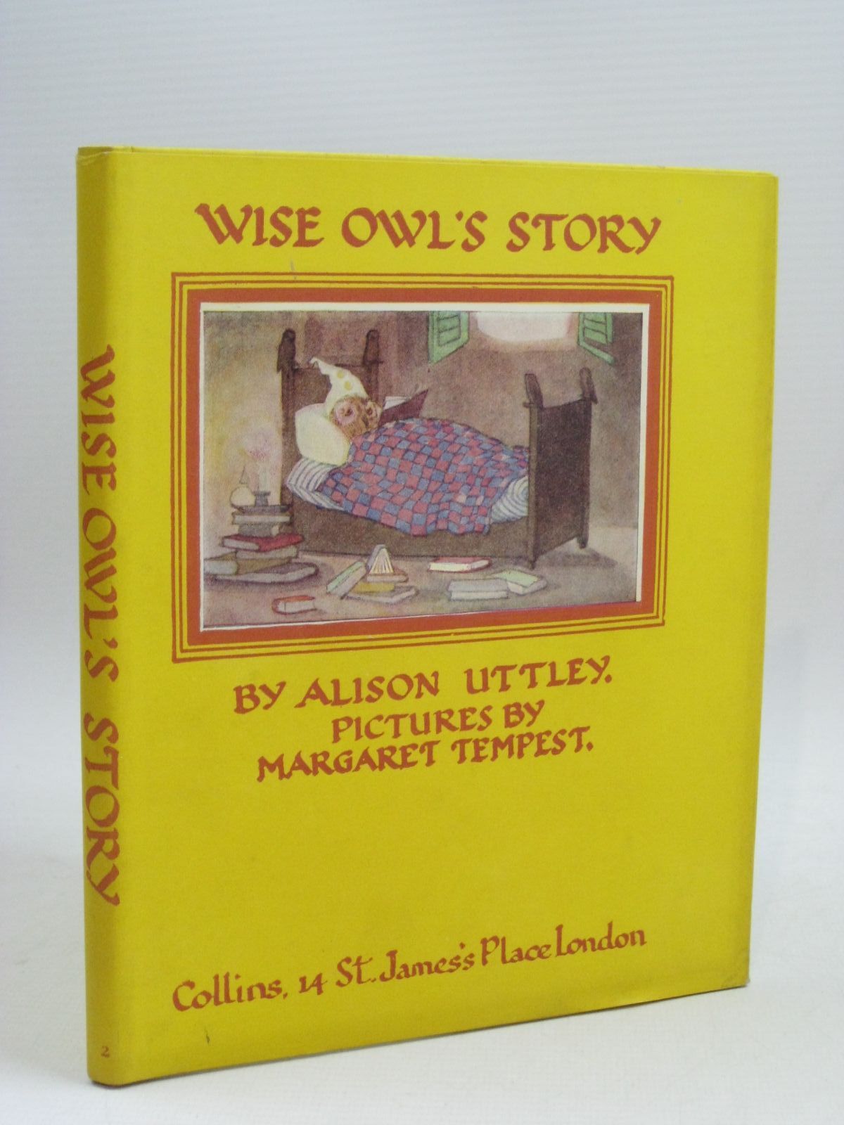 Photo of WISE OWL'S STORY written by Uttley, Alison illustrated by Tempest, Margaret published by Collins (STOCK CODE: 1315905)  for sale by Stella & Rose's Books