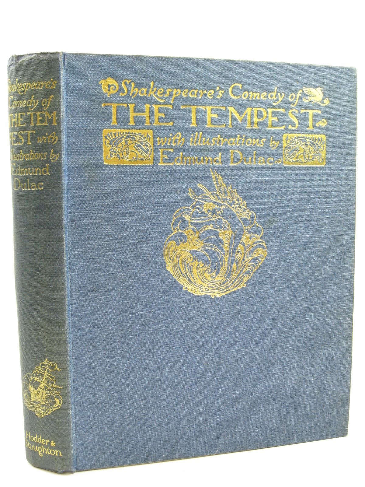 Photo of SHAKESPEARE'S COMEDY OF THE TEMPEST written by Shakespeare, William illustrated by Dulac, Edmund published by Hodder &amp; Stoughton (STOCK CODE: 1316416)  for sale by Stella & Rose's Books