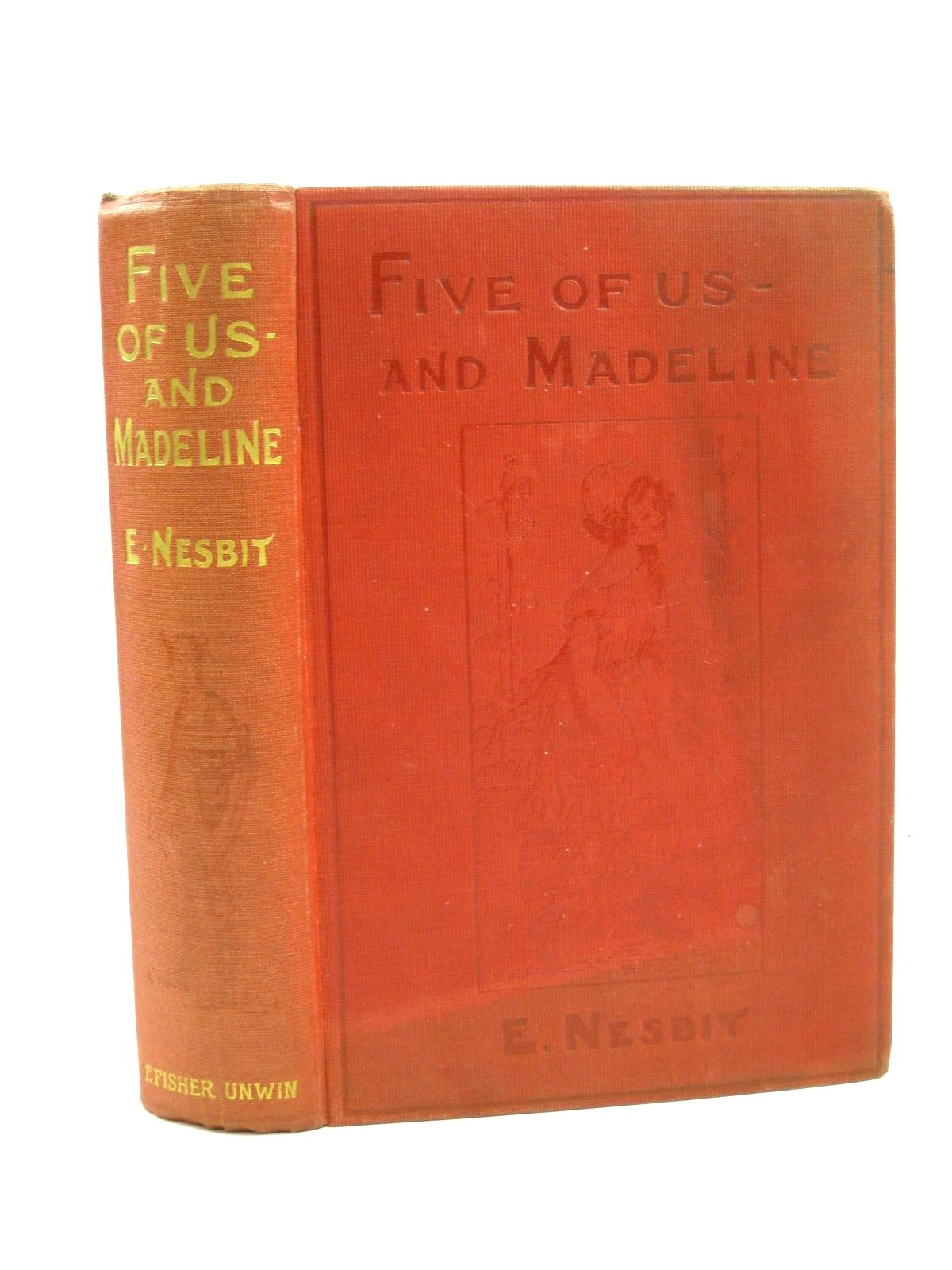 Photo of FIVE OF US AND MADELINE written by Nesbit, E. illustrated by Unwin, Nora published by T. Fisher Unwin Ltd. (STOCK CODE: 1316427)  for sale by Stella & Rose's Books