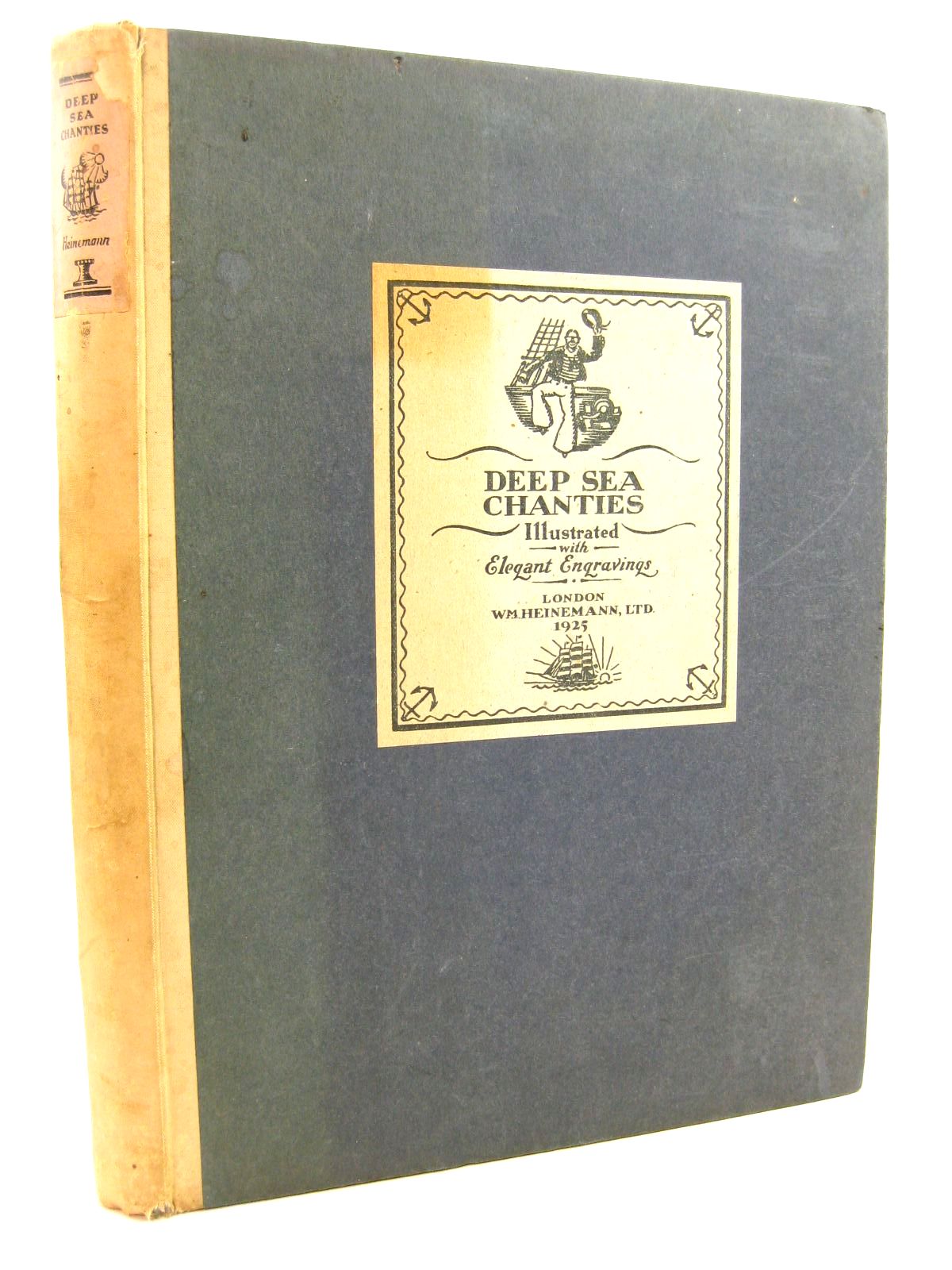 Photo of DEEP SEA CHANTIES written by Shay, Frank McFee, William illustrated by Wilson, Edward A. published by William Heinemann Ltd. (STOCK CODE: 1316787)  for sale by Stella & Rose's Books