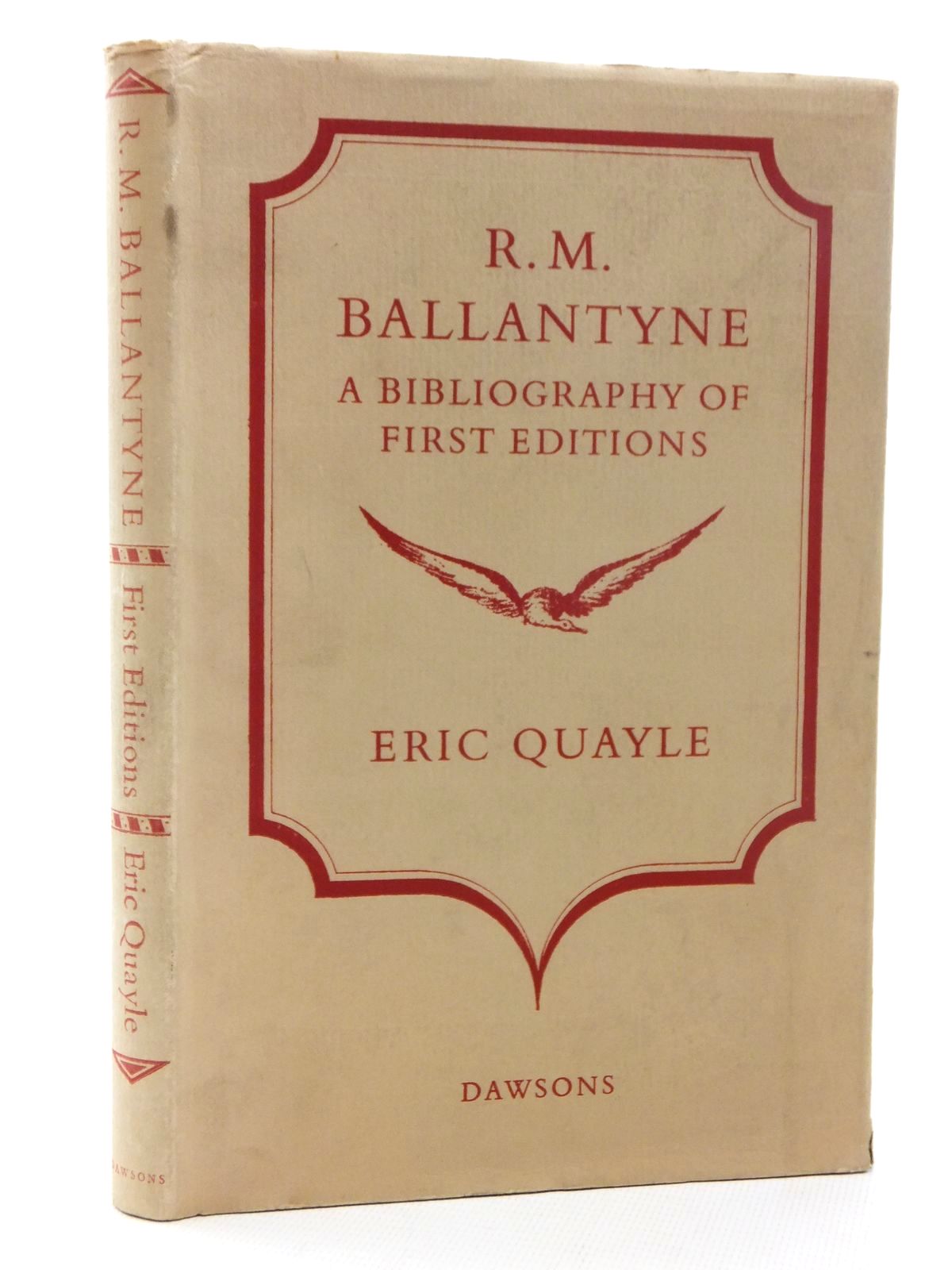 Photo of R.M. BALLANTYNE A BIBLIOGRAPHY OF FIRST EDITIONS written by Ballantyne, R.M. Quayle, Eric published by Dawsons Of Pall Mall (STOCK CODE: 1317072)  for sale by Stella & Rose's Books