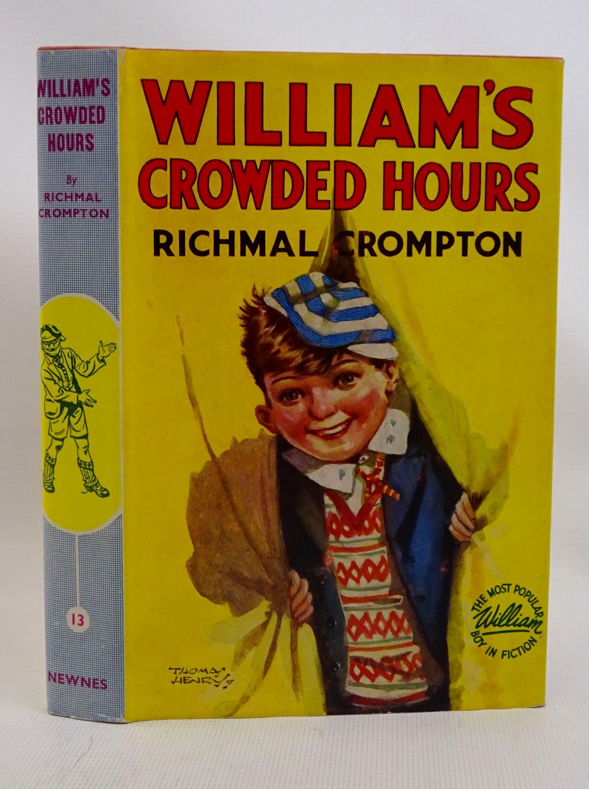 Photo of WILLIAM'S CROWDED HOURS written by Crompton, Richmal illustrated by Henry, Thomas published by George Newnes Ltd. (STOCK CODE: 1317573)  for sale by Stella & Rose's Books