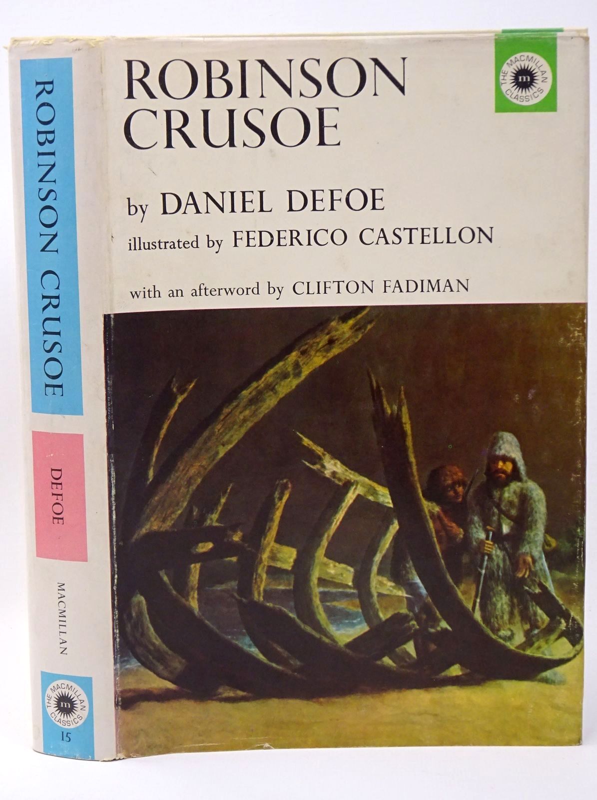 Photo of ROBINSON CRUSOE written by Defoe, Daniel illustrated by Castellon, Federico published by The Macmillan Company (STOCK CODE: 1317724)  for sale by Stella & Rose's Books