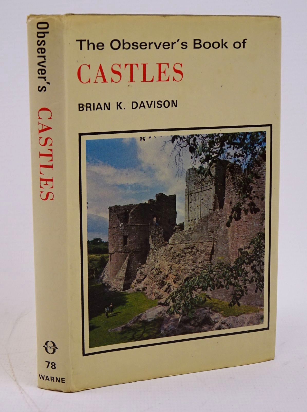 Photo of THE OBSERVER'S BOOK OF CASTLES written by Davison, Brian K. illustrated by Dimond, Jasper published by Frederick Warne (STOCK CODE: 1317786)  for sale by Stella & Rose's Books