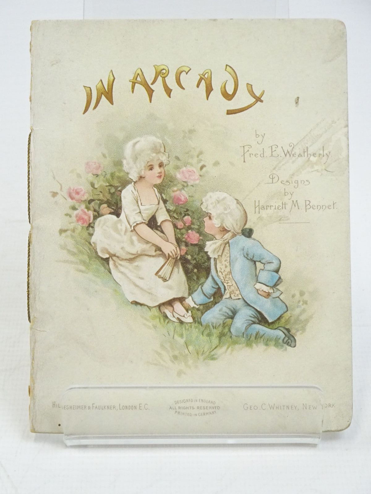 Photo of IN ARCADY written by Weatherly, F.E. illustrated by Bennett, Harriett M. published by Hildesheimer &amp; Faulkner (STOCK CODE: 1318035)  for sale by Stella & Rose's Books