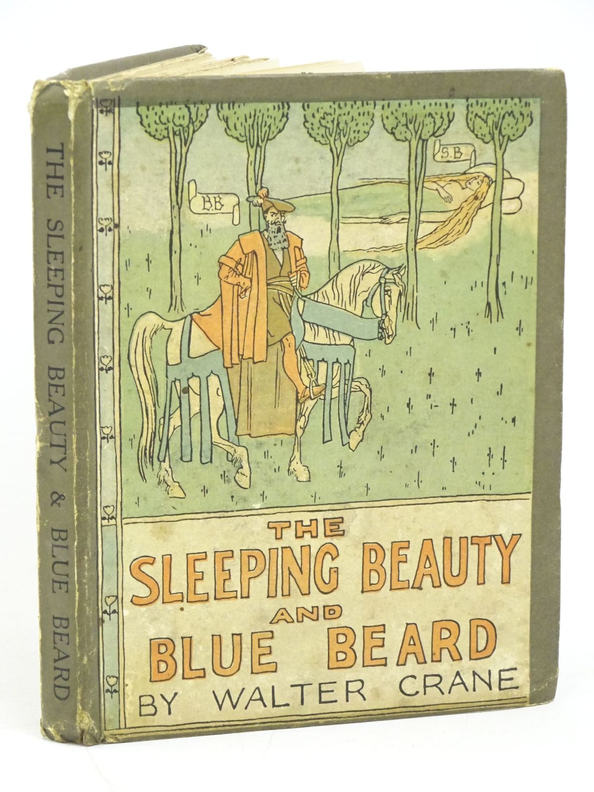 Photo of THE SLEEPING BEAUTY AND BLUE BEARD written by Crane, Walter illustrated by Crane, Walter published by John Lane The Bodley Head (STOCK CODE: 1318036)  for sale by Stella & Rose's Books