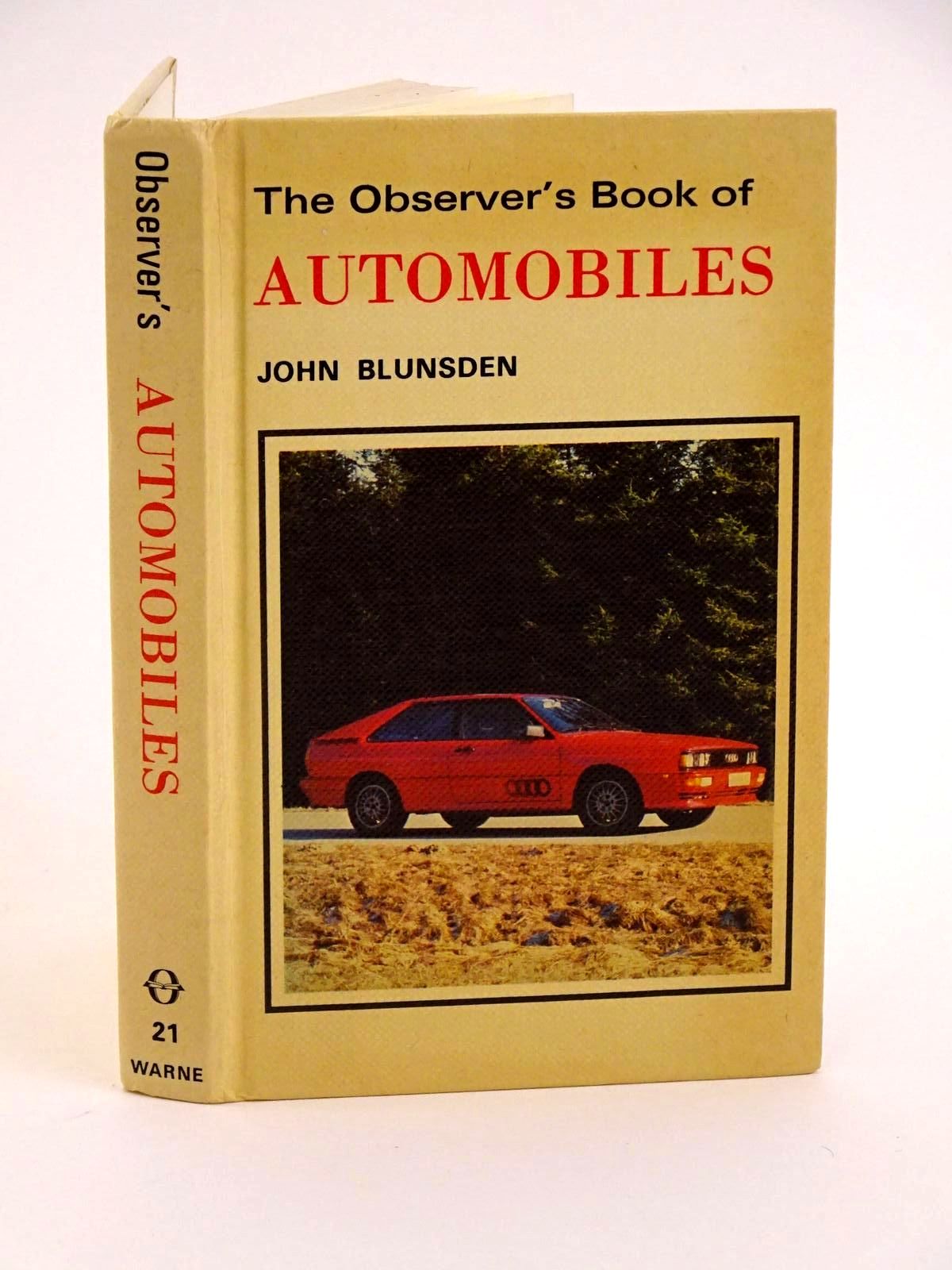 Photo of THE OBSERVER'S BOOK OF AUTOMOBILES written by Blunsden, John published by Frederick Warne (STOCK CODE: 1318264)  for sale by Stella & Rose's Books