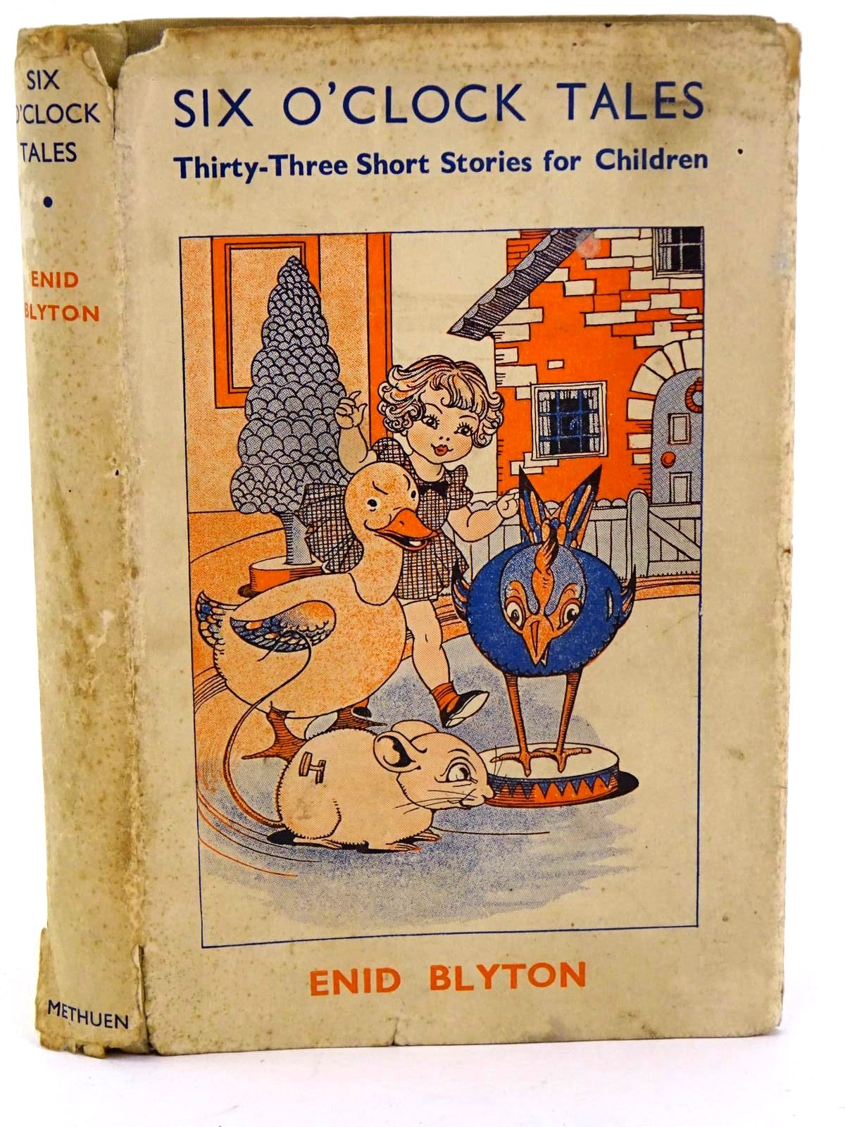 Photo of SIX O'CLOCK TALES written by Blyton, Enid illustrated by Wheeler, Dorothy M. published by Methuen & Co. Ltd. (STOCK CODE: 1318335)  for sale by Stella & Rose's Books