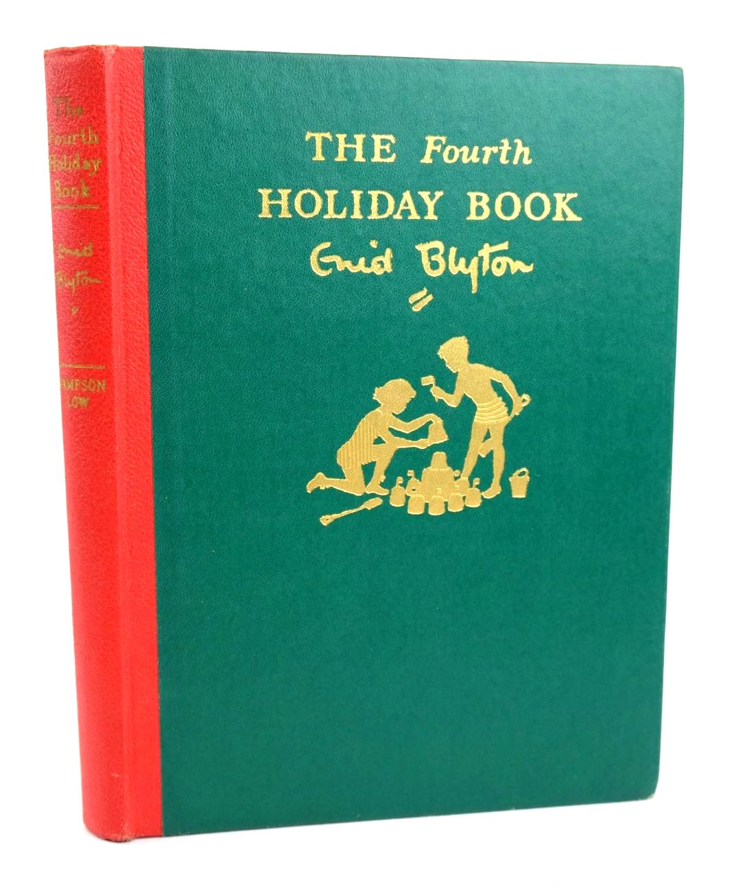Photo of THE FOURTH HOLIDAY BOOK written by Blyton, Enid illustrated by Boswell, Hilda
et al.,  published by Sampson Low, Marston & Co. Ltd. (STOCK CODE: 1319031)  for sale by Stella & Rose's Books