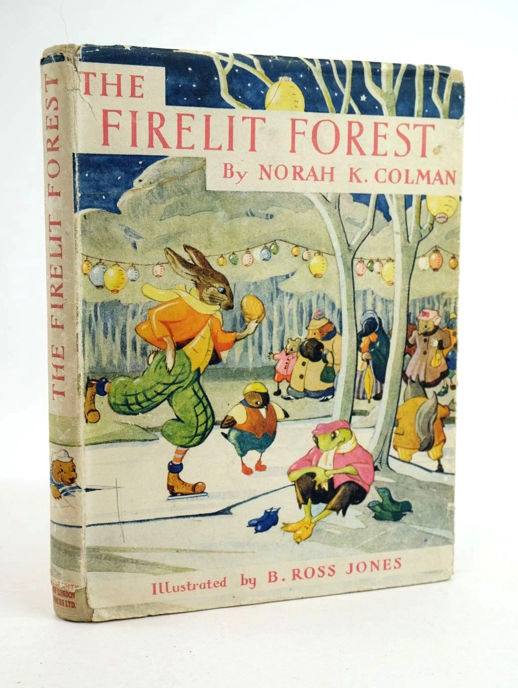 Photo of THE FIRELIT FOREST written by Colman, Norah K. illustrated by Jones, B. Ross published by University of London Press Ltd. (STOCK CODE: 1319065)  for sale by Stella & Rose's Books