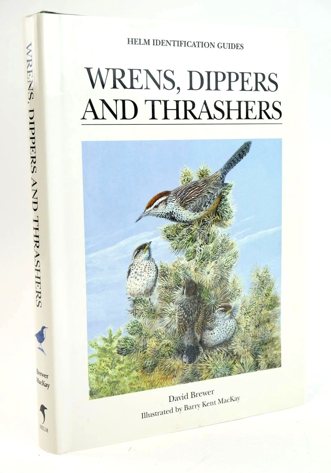 Photo of WRENS, DIPPERS AND THRASHERS (HELM IDENTIFICATION GUIDES) written by Brewer, David illustrated by Mackay, Barry Kent published by Christopher Helm (STOCK CODE: 1319289)  for sale by Stella & Rose's Books