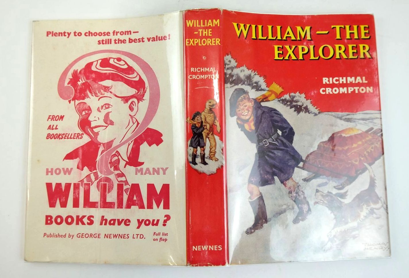 Photo of WILLIAM THE EXPLORER written by Crompton, Richmal illustrated by Henry, Thomas published by George Newnes (STOCK CODE: 1319426)  for sale by Stella & Rose's Books