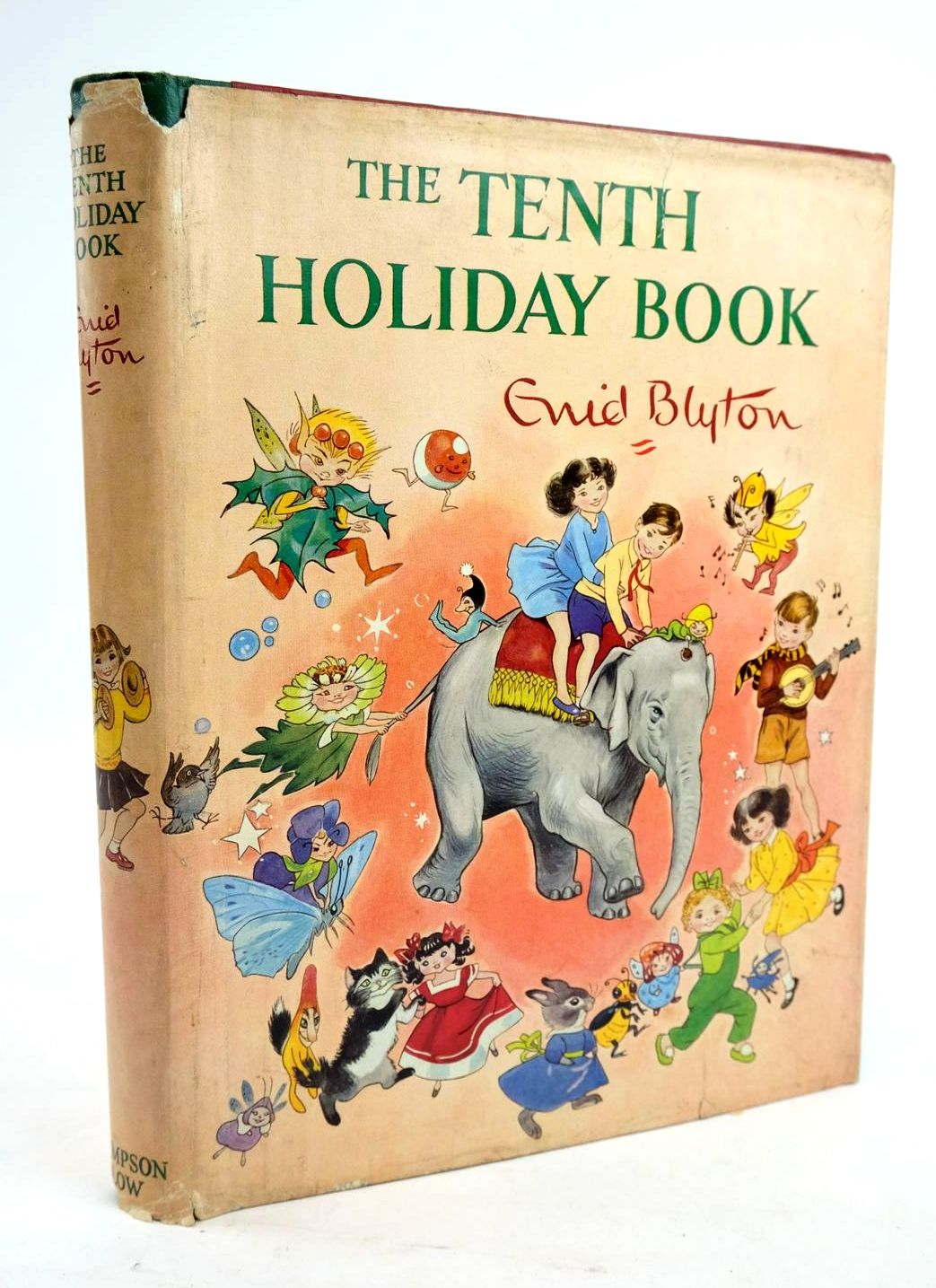 Photo of THE TENTH HOLIDAY BOOK written by Blyton, Enid illustrated by Lodge, Grace MacGillivray, Robert McGavin, Hilda et al.,  published by Sampson Low, Marston &amp; Co. Ltd. (STOCK CODE: 1319508)  for sale by Stella & Rose's Books