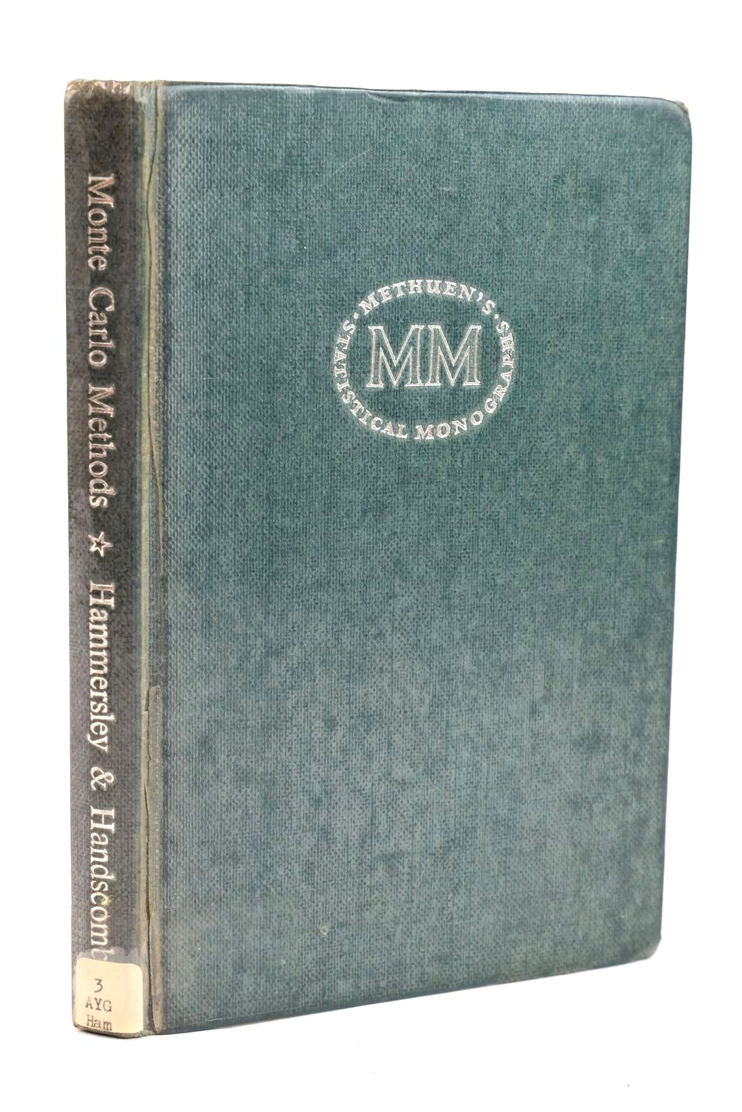 Photo of MONTE CARLO METHODS written by Hammersley, J.M. Handscomb, D.C. published by Methuen &amp; Co. Ltd. (STOCK CODE: 1319607)  for sale by Stella & Rose's Books