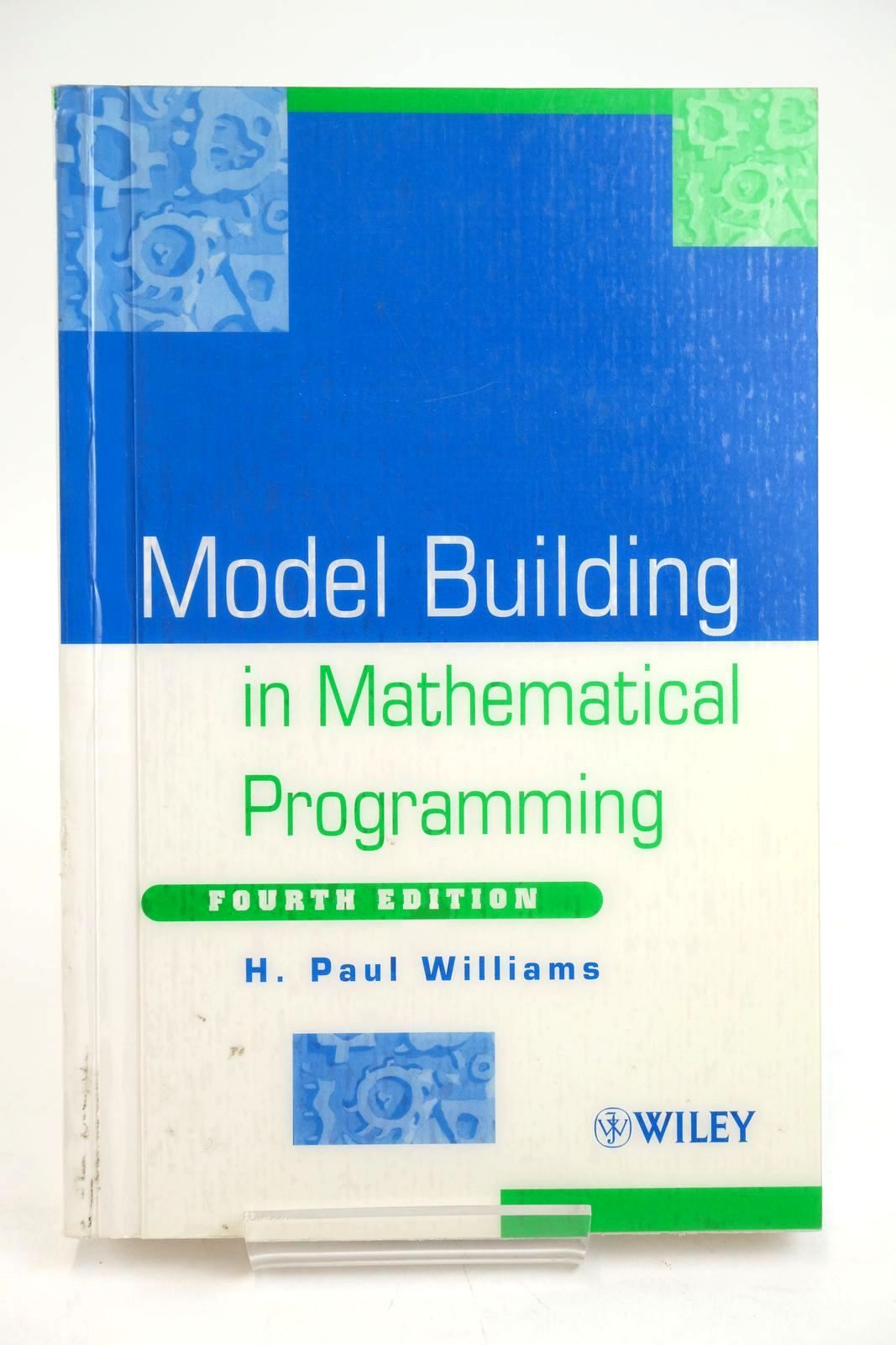 Photo of MODEL BUILDING IN MATHEMATICAL PROGRAMMING- Stock Number: 1319626